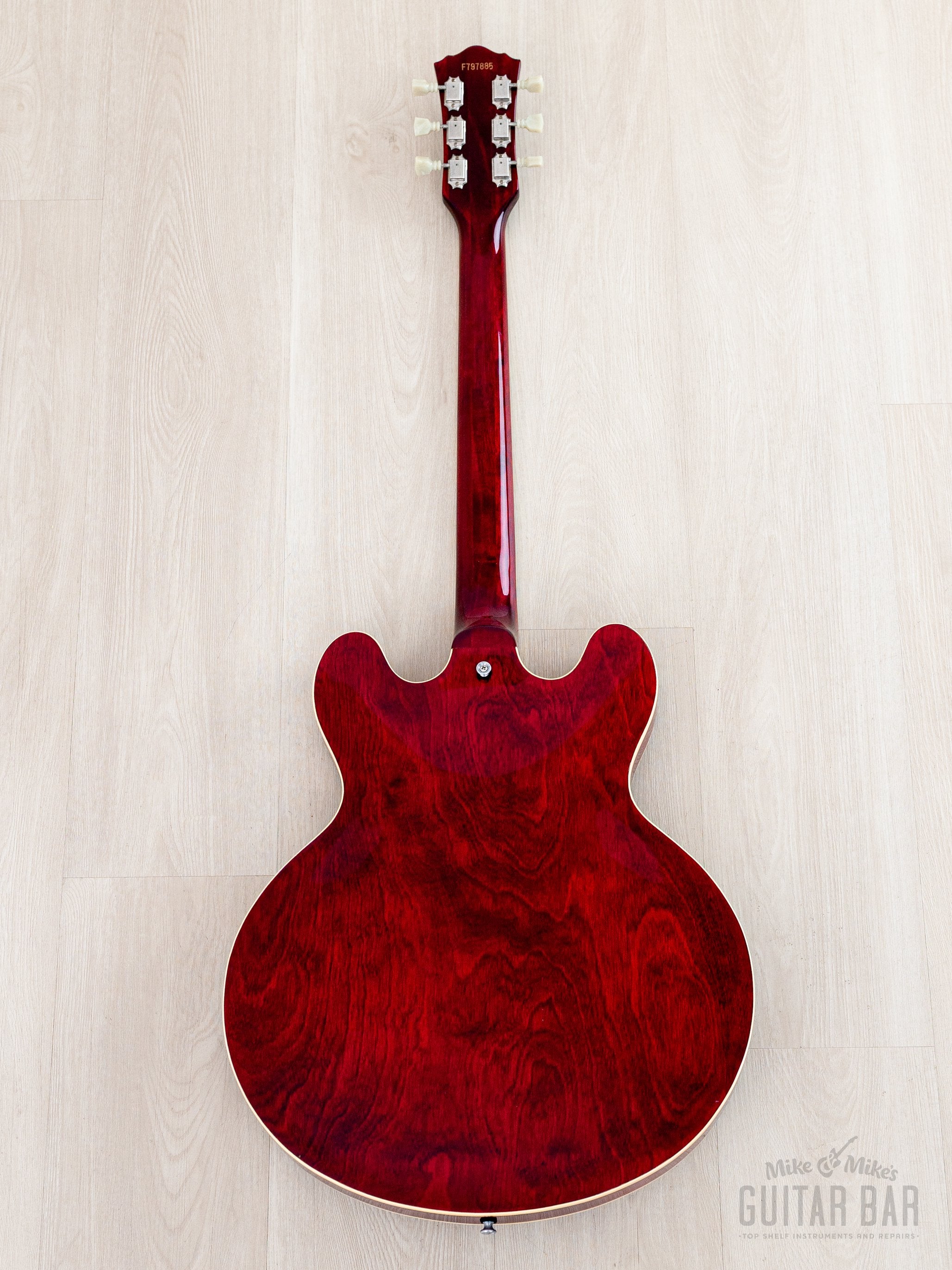 1979 Greco SA-550 Vintage ES Guitar Cherry, Near-Mint w/ Maxon U-1000