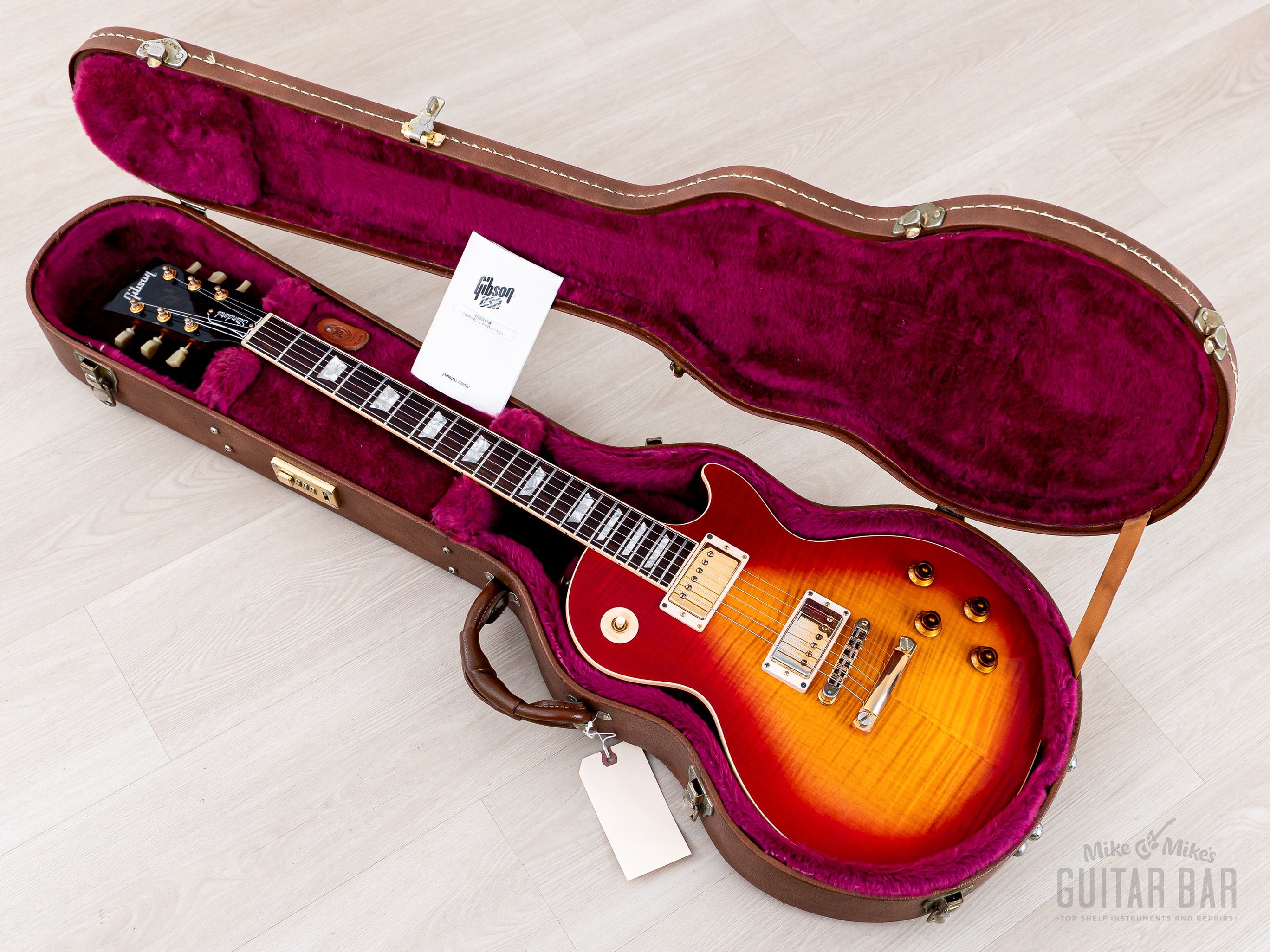 Gibson Les Paul Custom レッド エレキギター山野楽器 1998 Gibson Les Paul Standard Plus Limited Edition Flame Top Cherry Su
