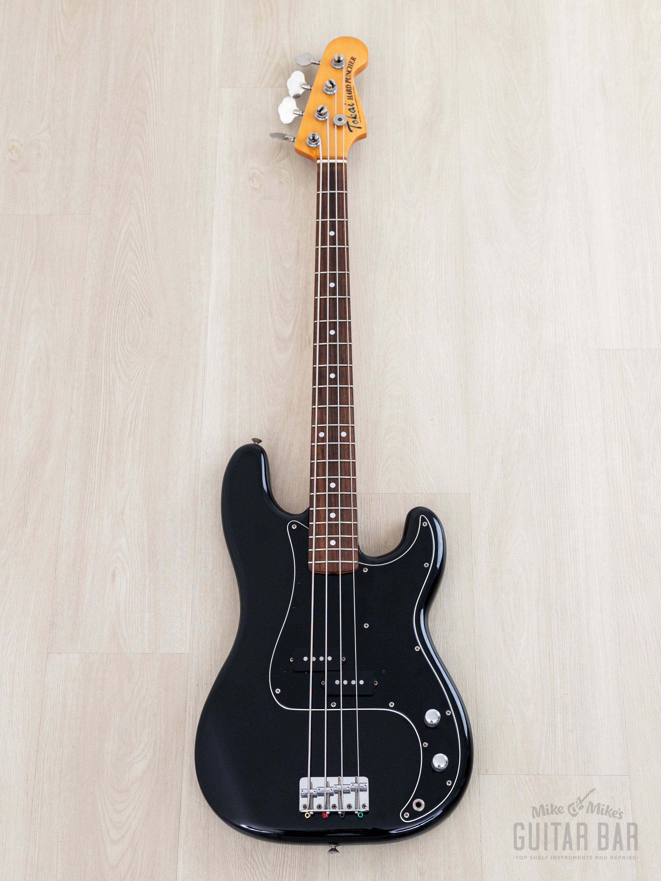 1981 Tokai Hard Puncher PB40 Vintage P Bass Black, Japan