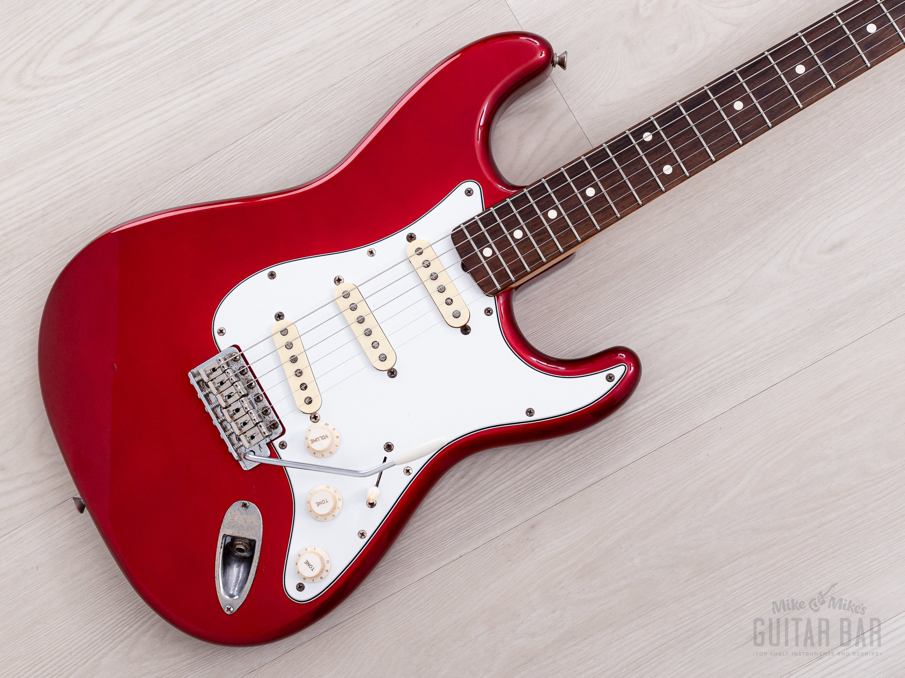 1983 Fender Stratocaster '62 Vintage Reissue JV ST62-65 Candy Apple Re