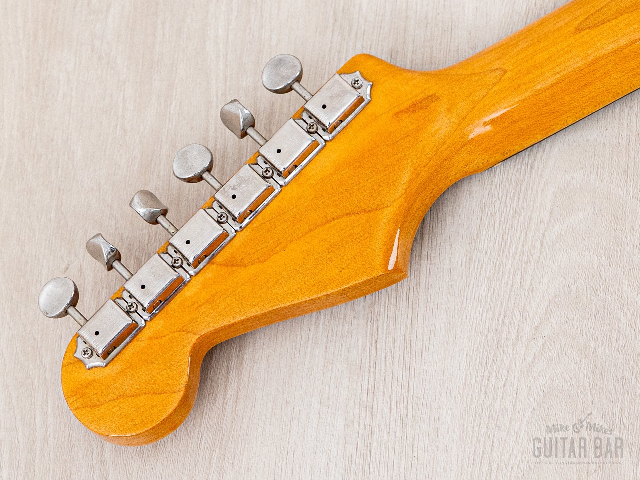 1981 Tokai Springy Sound ST60 Vintage S-Style Guitar Metallic Blue, 10
