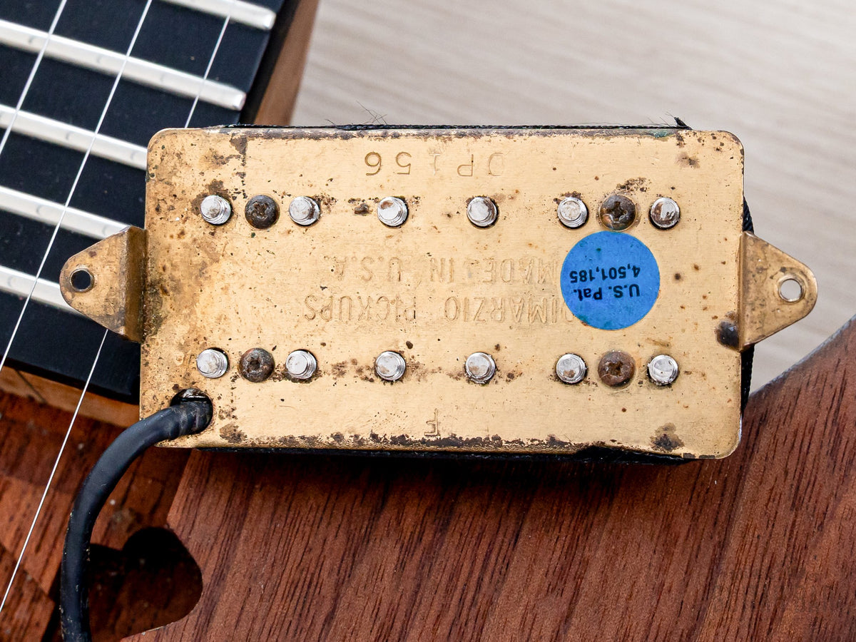 DiMarzio humbucker base with label