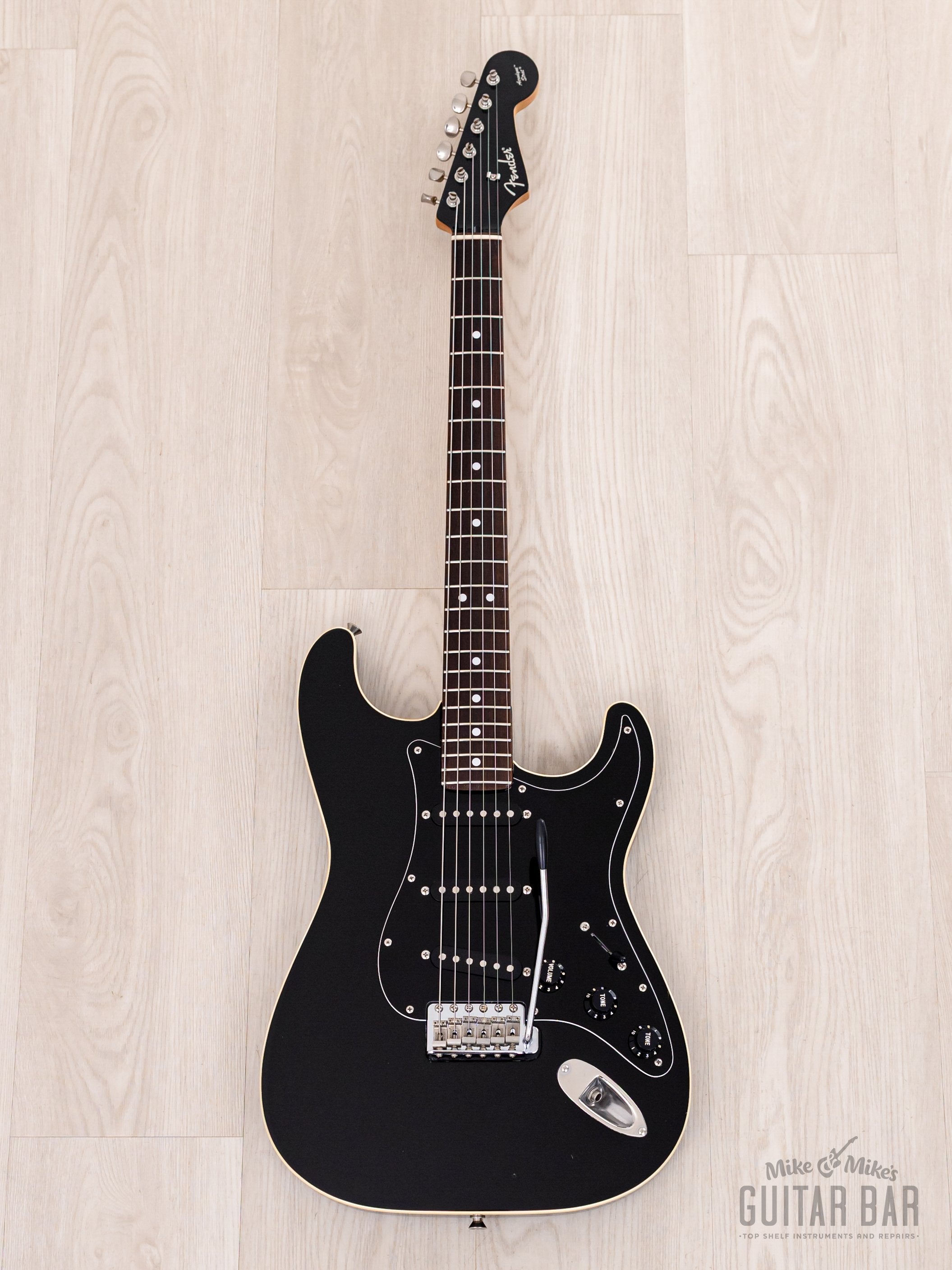 2004 Fender Aerodyne Stratocaster AST-65 Electric Guitar Black, Japan