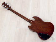 1973 Gibson SG Standard Walnut - back angle