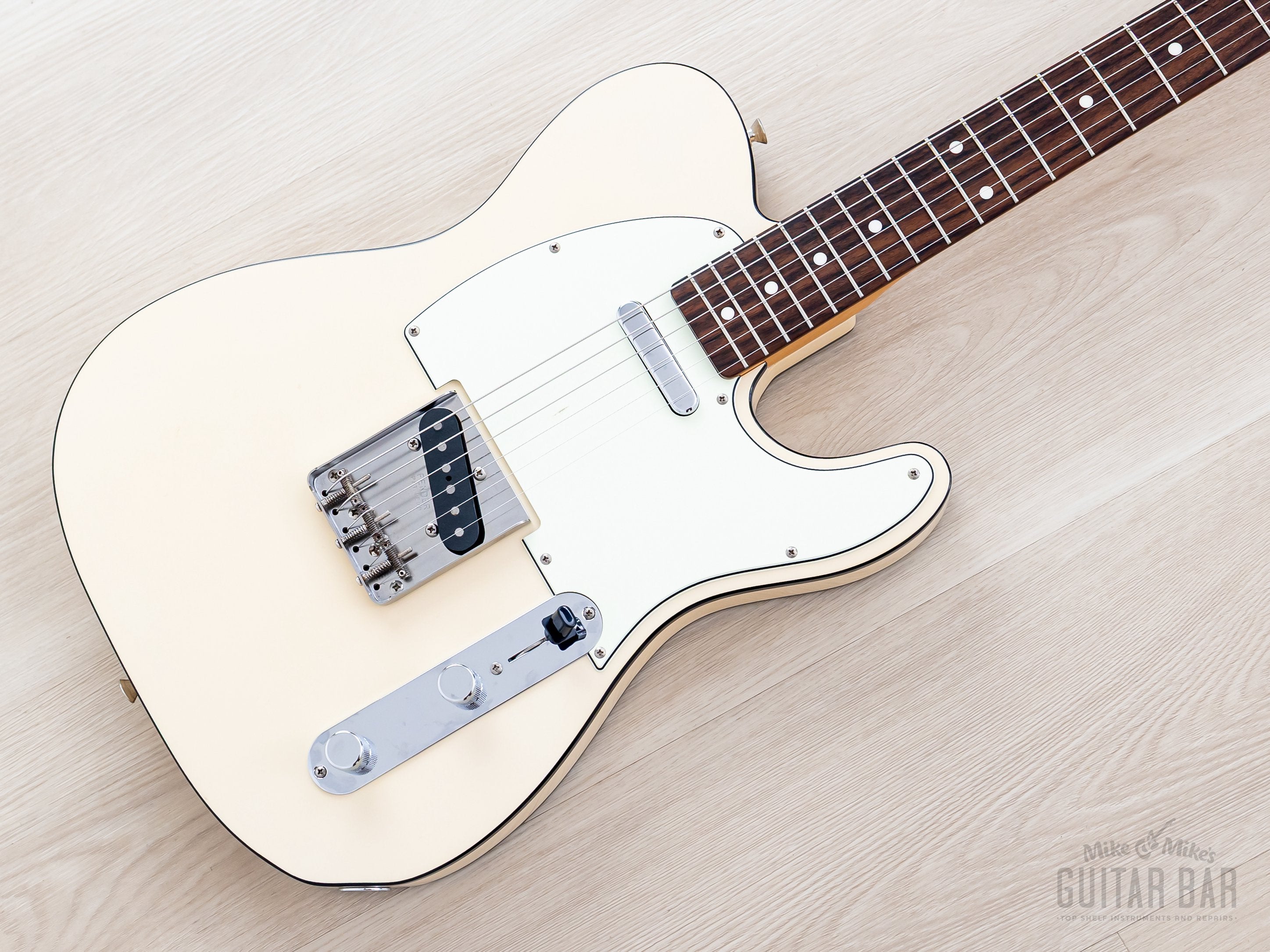 2014 Fender Telecaster Custom '62 Vintage Reissue TL62B Olympic White,