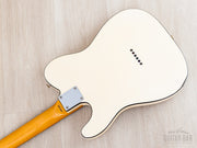 TL62B Olympic White Telecaster Custom back of body and neck heel