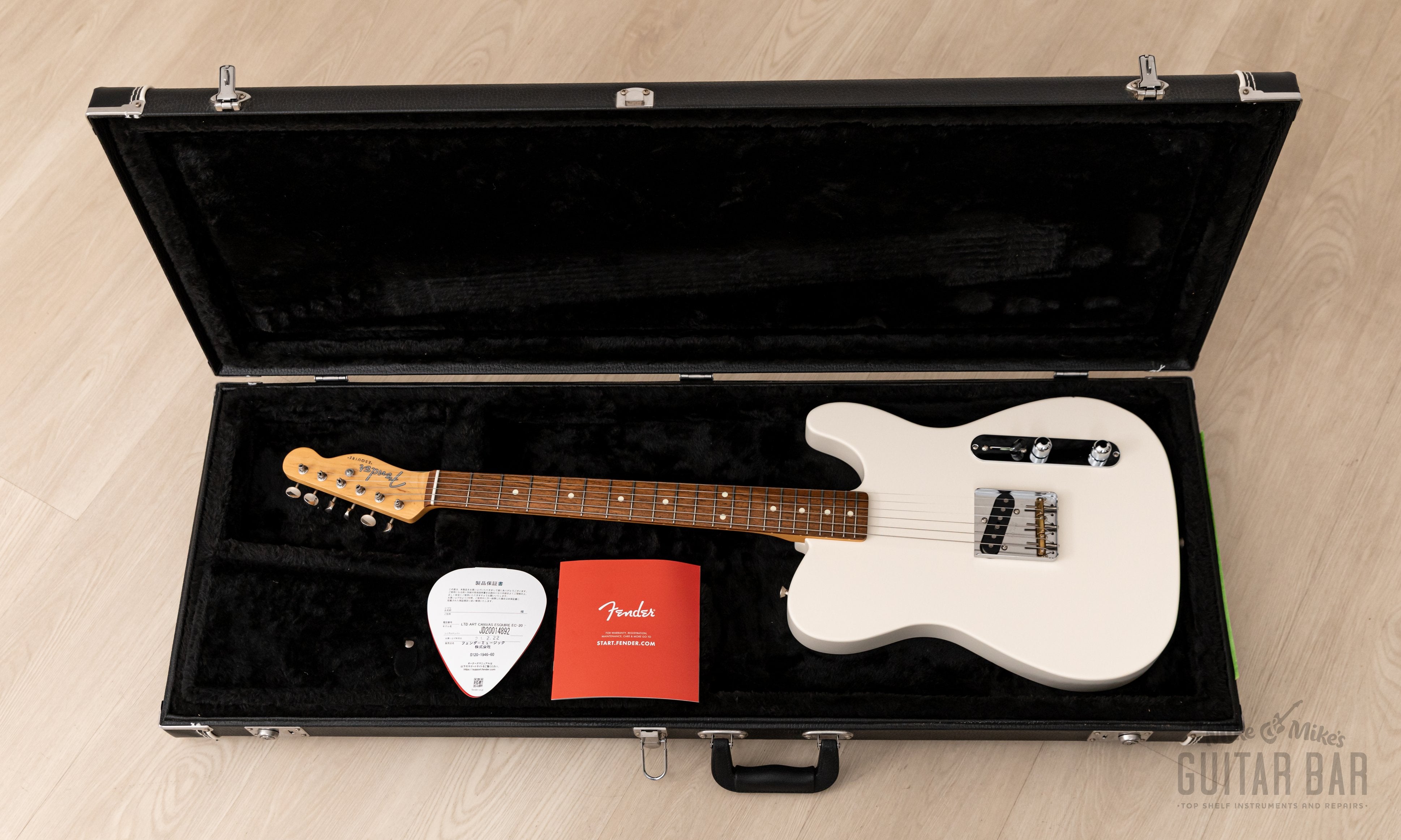 2021 Fender Original Canvas Esquire w/ American Vintage '58 Pickup, Ca –  Mike & Mike's Guitar Bar