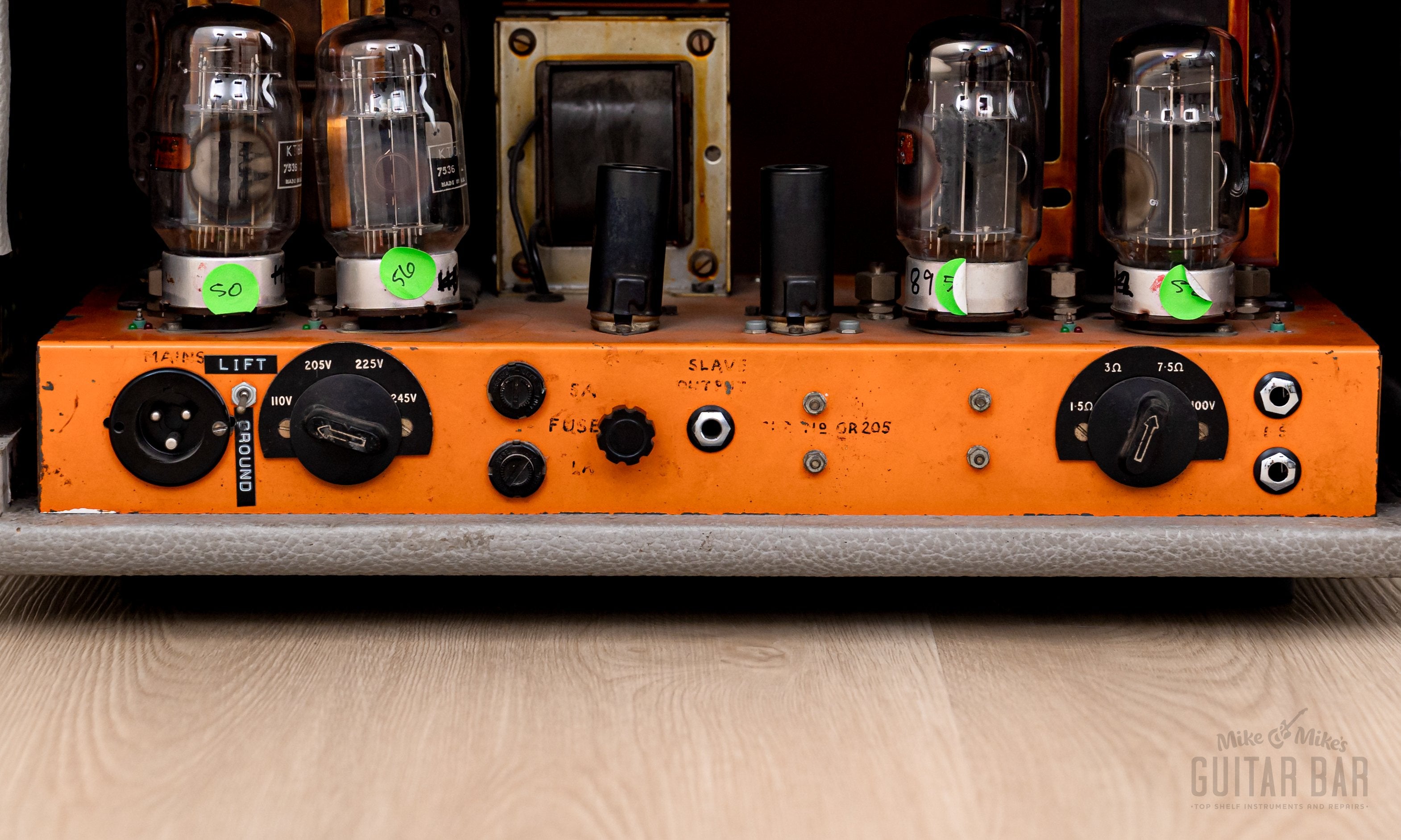 1970 Orange Matamp SL-100 Slave Amplifier w/ GEC KT88 Quad, Ormat
