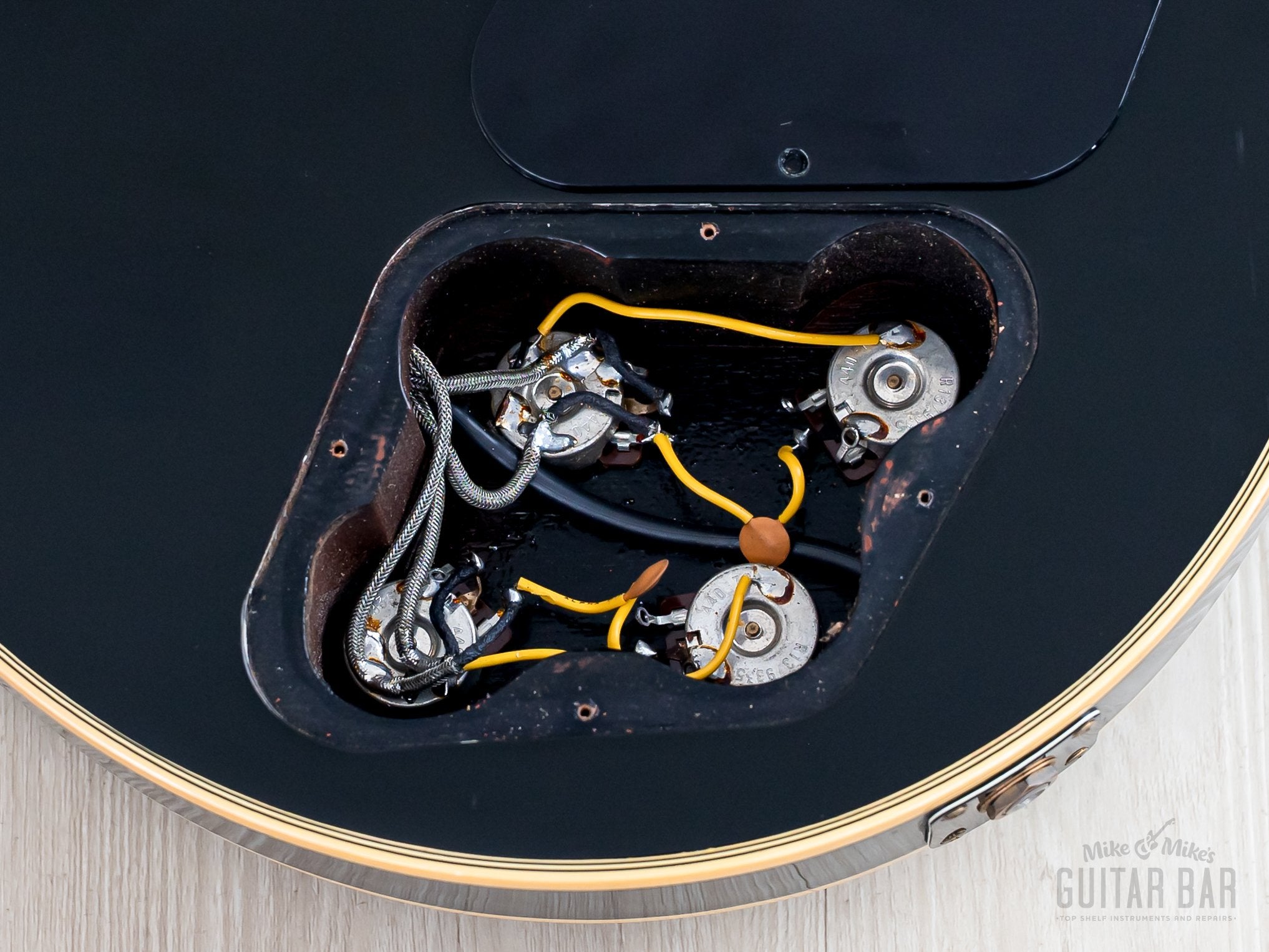 1993 Gibson Historic '57 Les Paul Custom Black Beauty LPB7 w/ '57 Clas 1993 Gibson Historic '57 Les Paul Custom Black Beauty LPB7 w/ '57 Clas