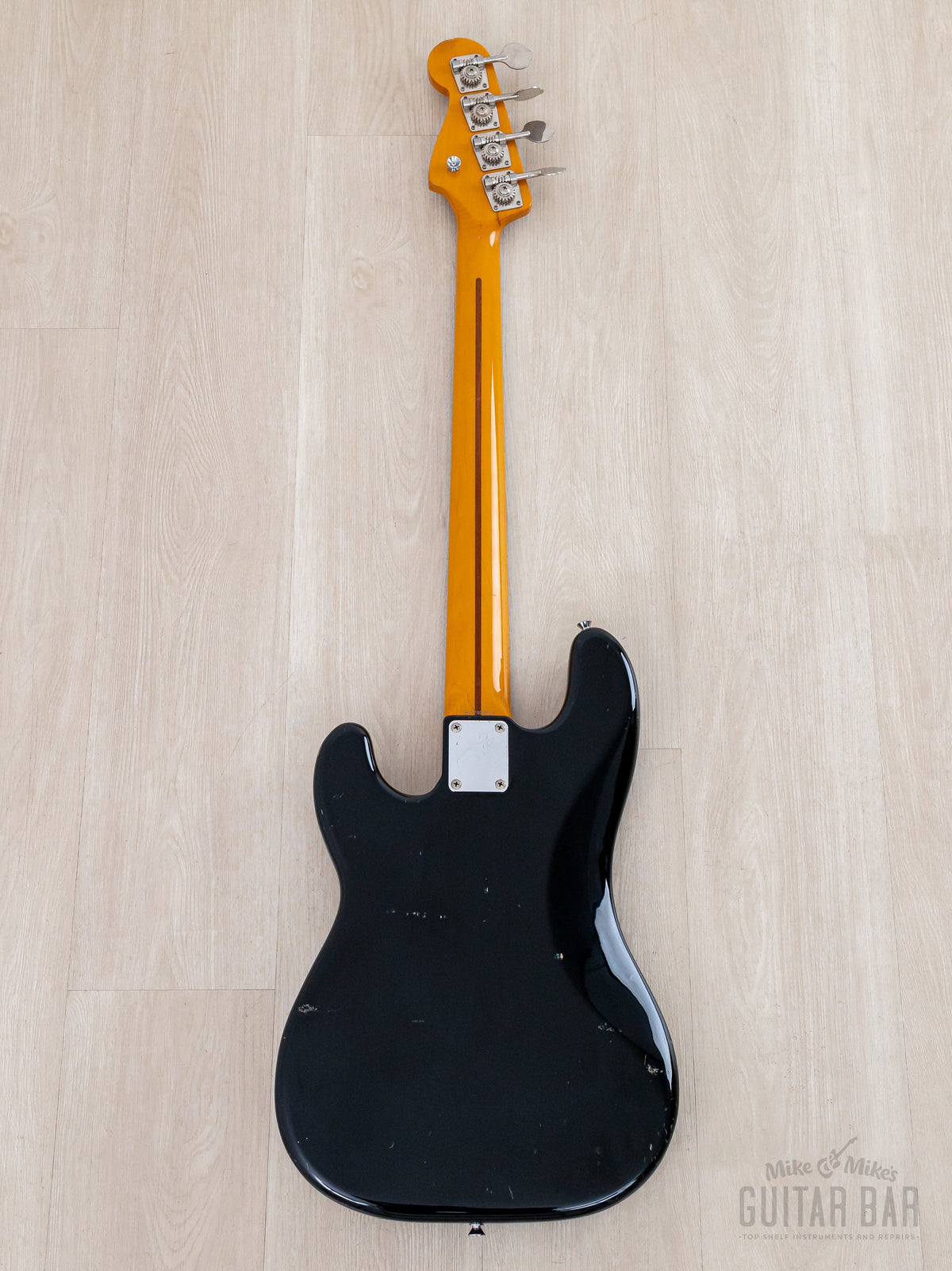 2002 Fender '57 Precision Bass PB57-53 Black, full back