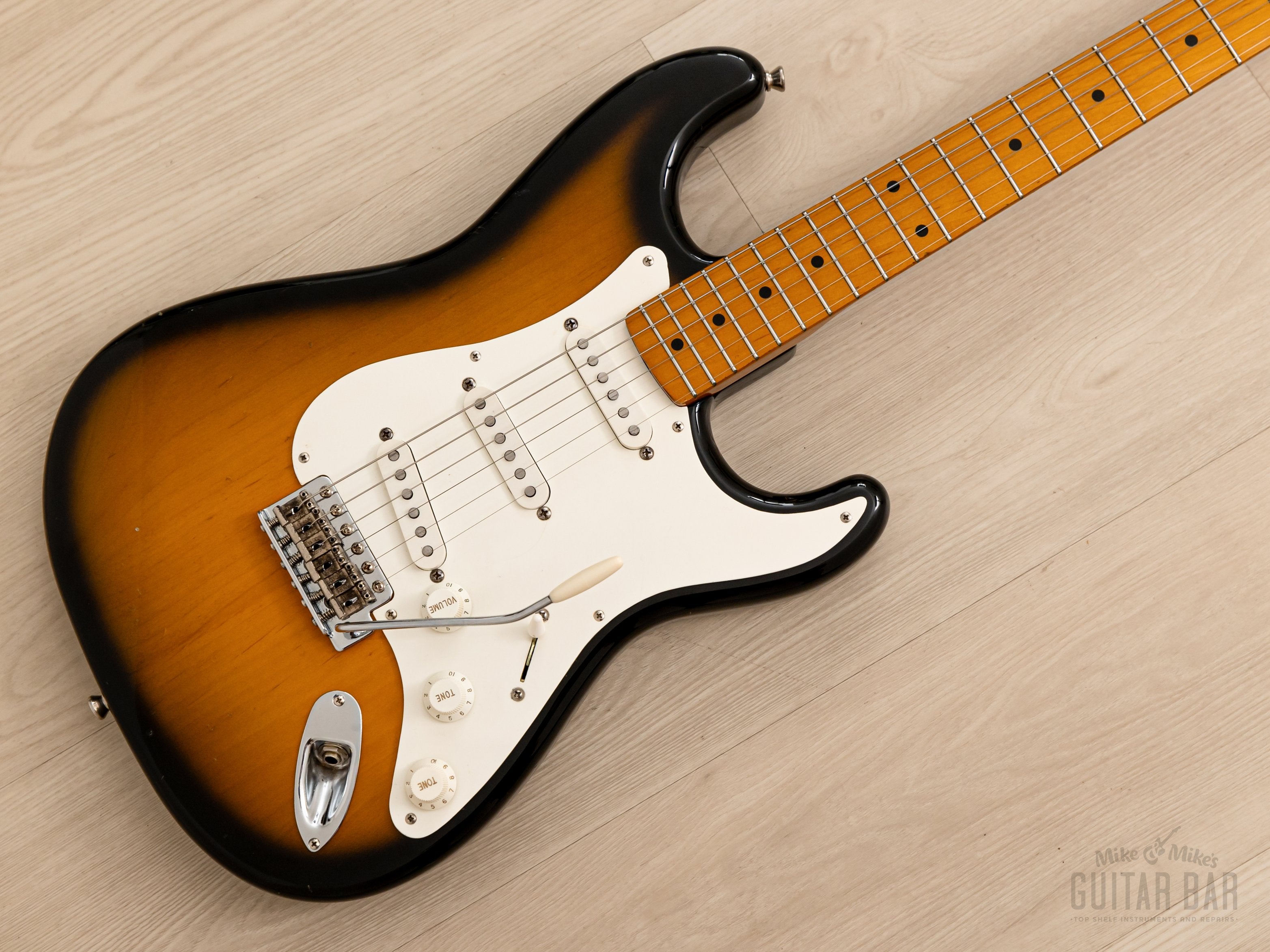 1995 Fender Stratocaster Order Made ‘57 Vintage Reissue ST57-53 Sunburst,  Japan MIJ