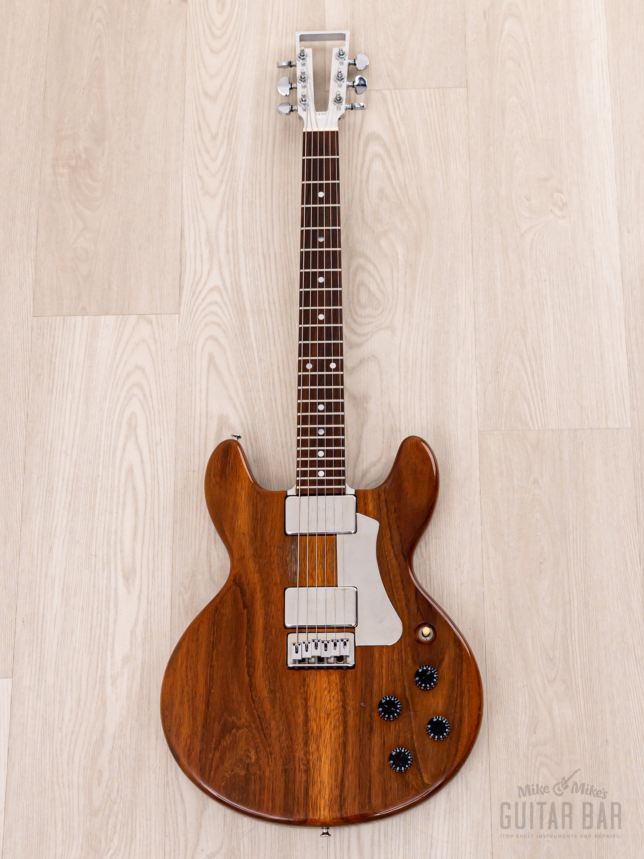 1978 Travis Bean TB1000S Standard Vintage Aluminum Neck Guitar, Koa Body, 100% Original w/ Case