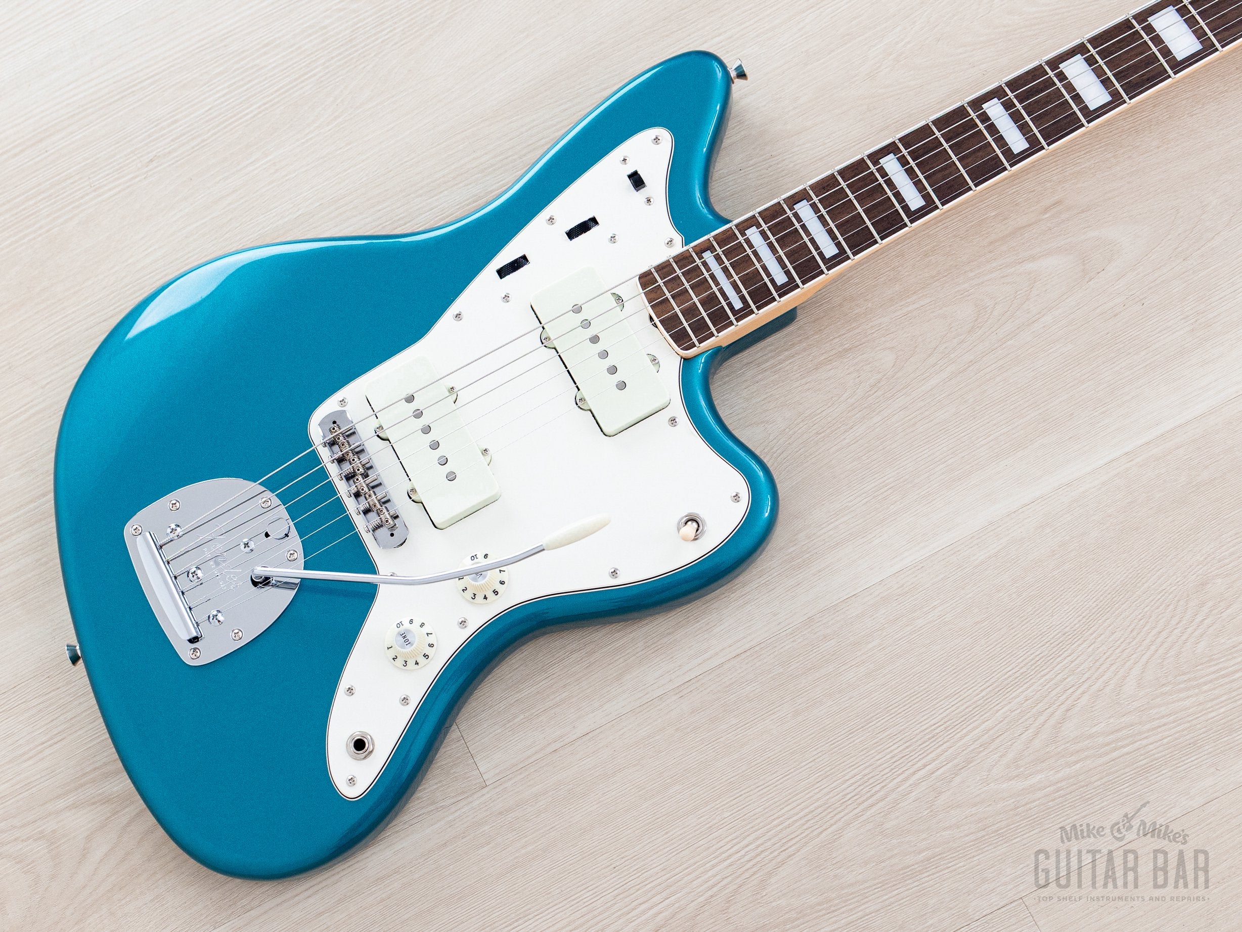 2025 Fender Traditional II Late '60s Jazzmaster Ocean Turquoise + Head