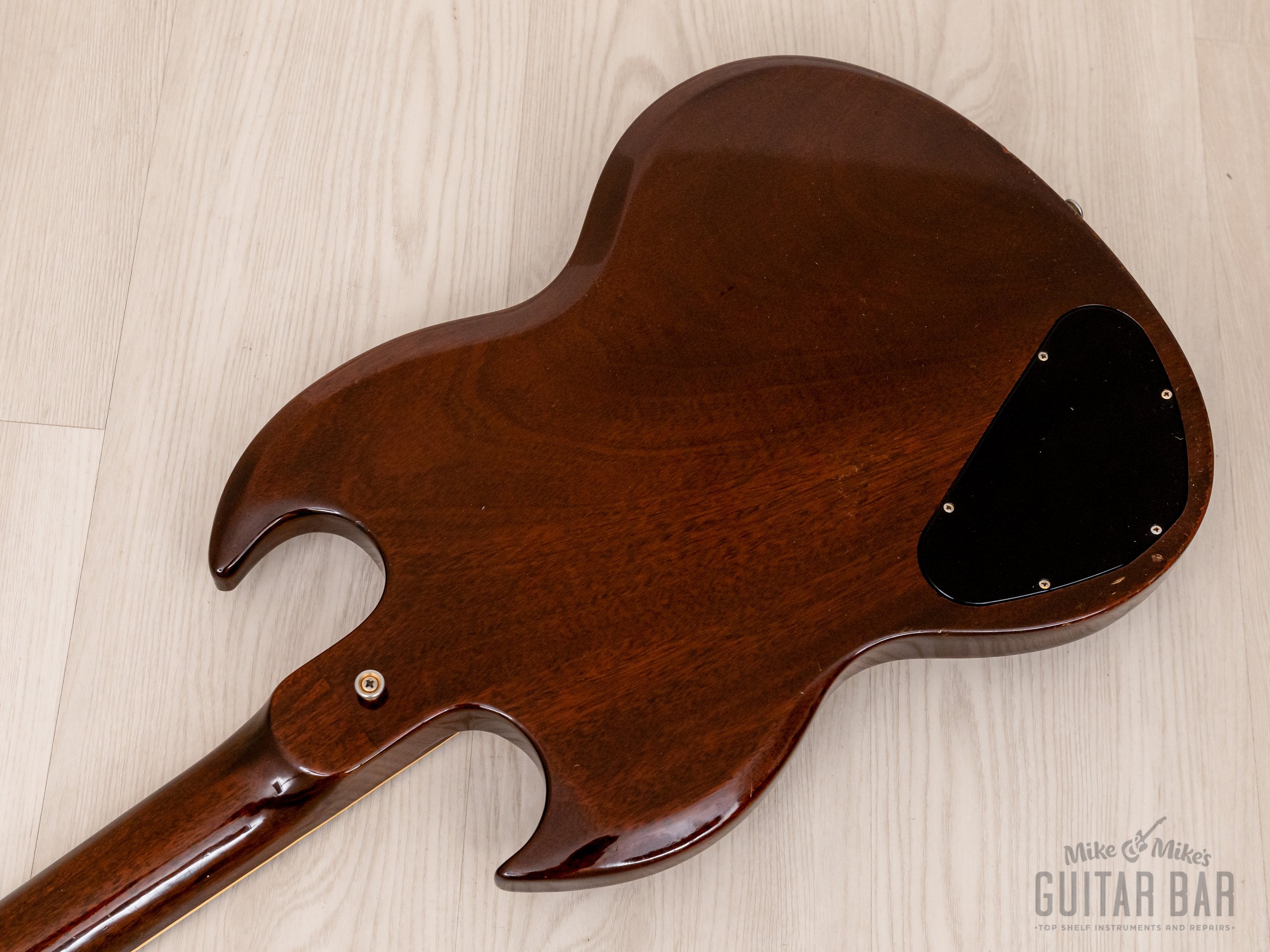 1969 Gibson SG Custom Vintage Guitar Walnut, 100% Original w/ Pat # T-Tops & Case, Jim Root-Owned