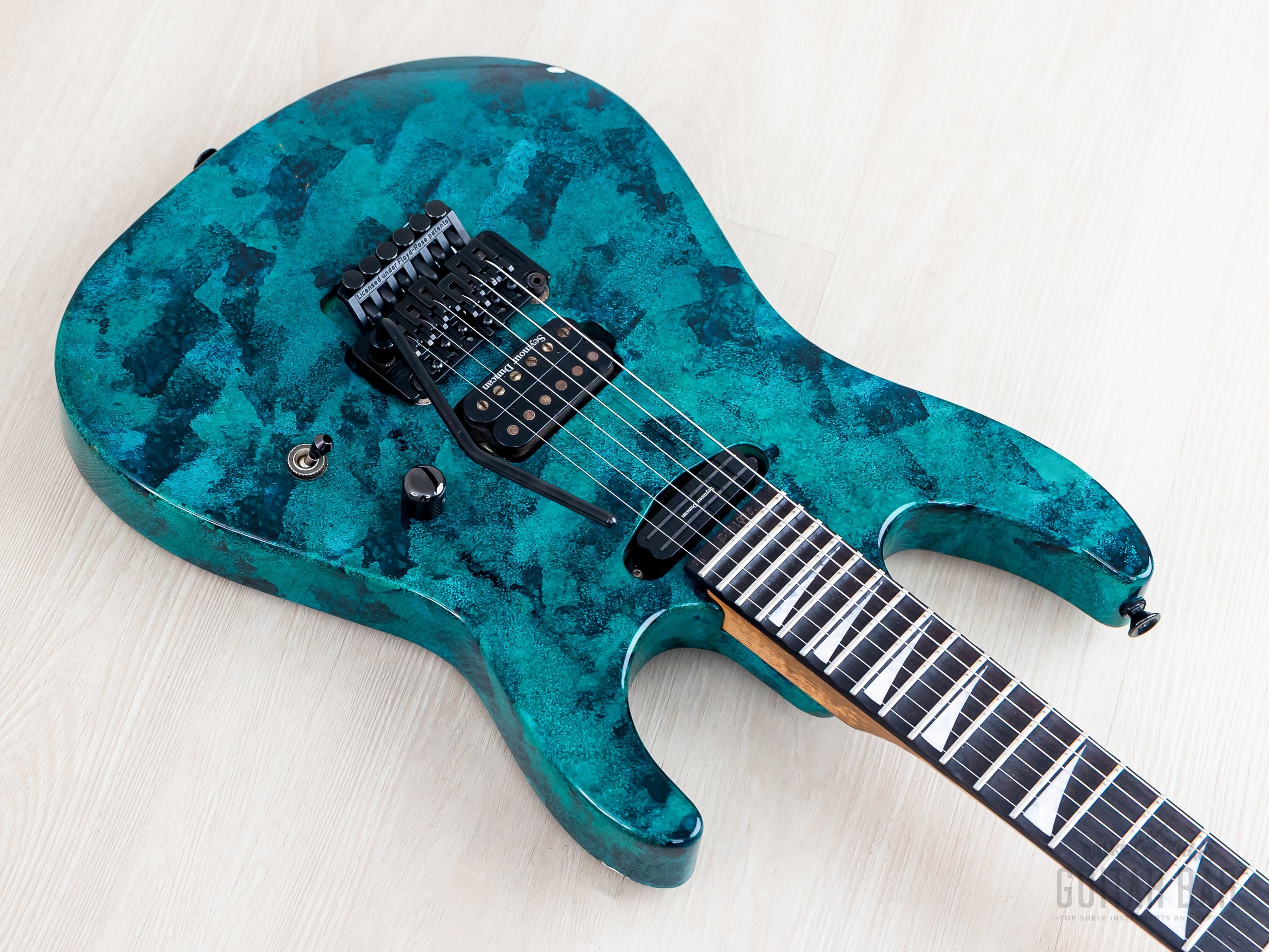 1994 Grover Jackson Doug Aldrich Custom Psycho Green-Blue, Japan