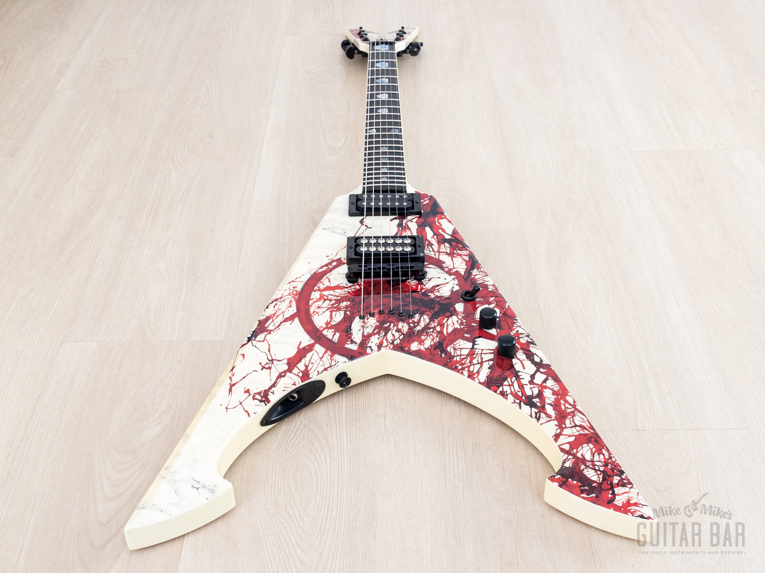 【激レア】DEAN Michael Amott Tyrant XSplatter 2013 Dean Custom Shop USA Michael Amott Tyrant Splatter Limited Editio