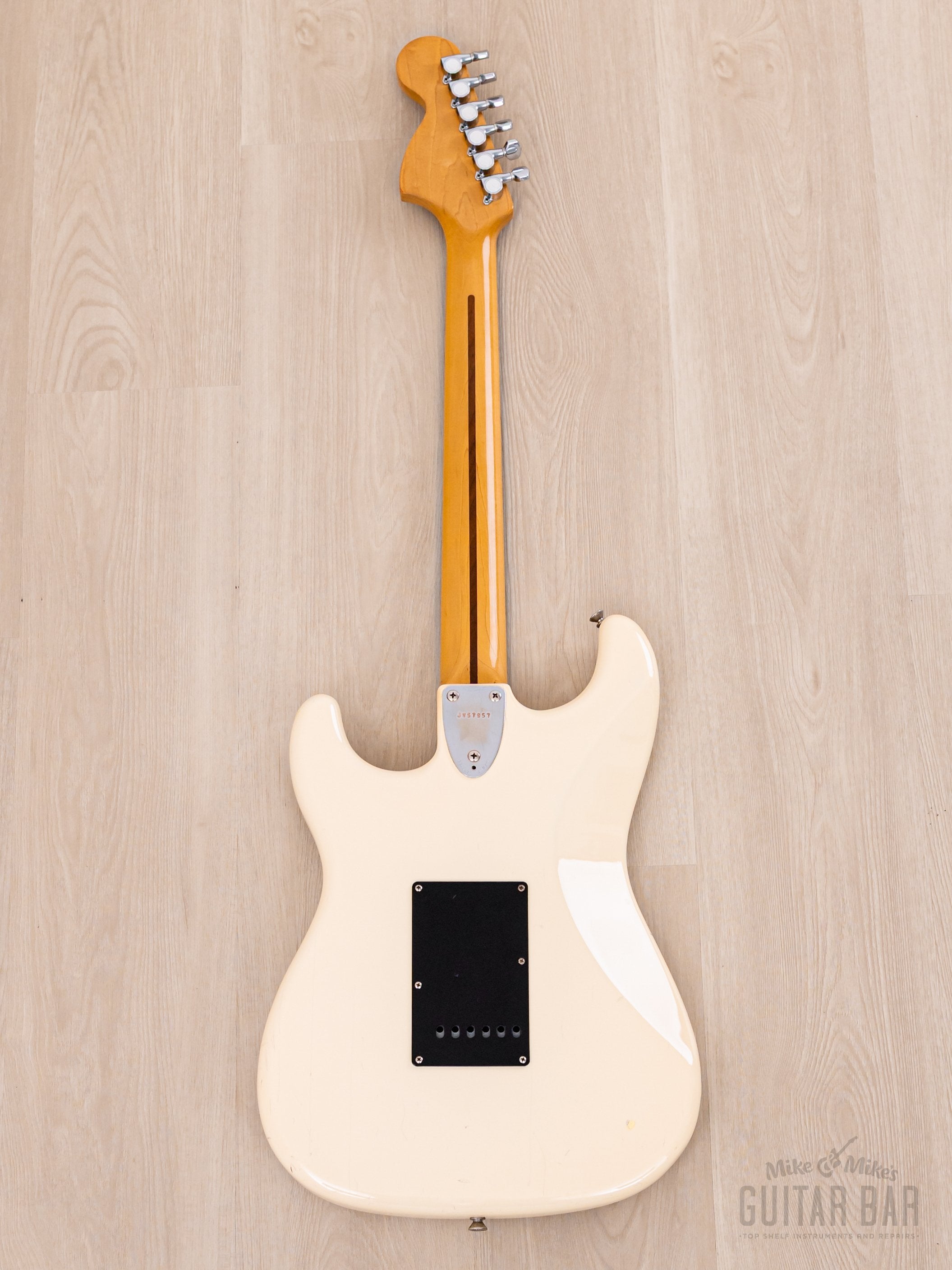 1985 Fender JV Stratocaster ‘72 Vintage Reissue ST72-65 Olympic White 100% Original, Japan MIJ Fujigen