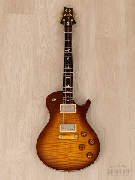 2001 Paul Reed Smith Singlecut 10 Top McCarty Tobacco Sunburst w/ Braz ...