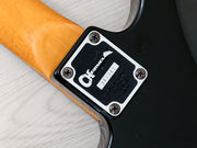 Charvel neck plate close-up
