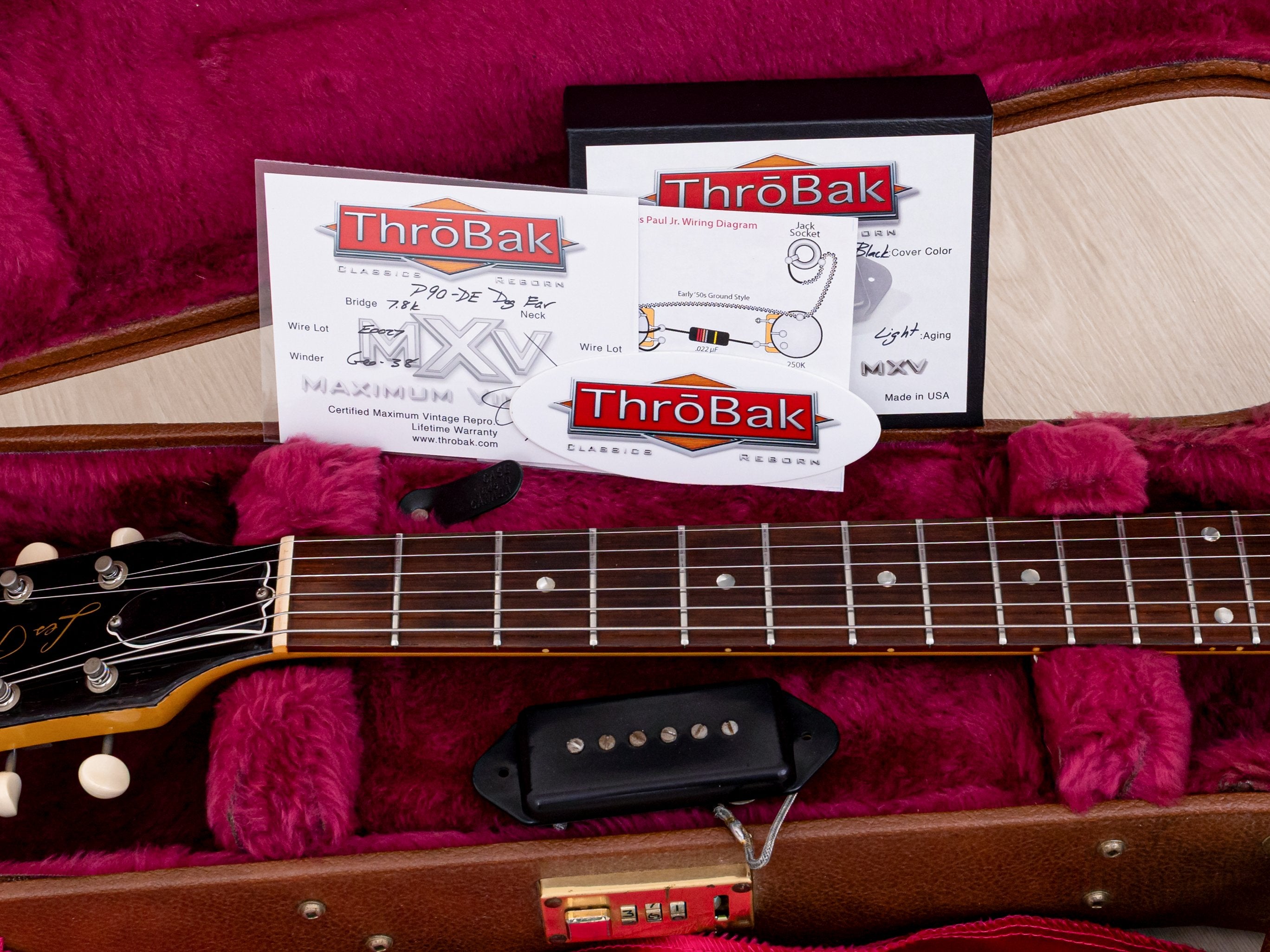1996 Gibson Limited Edition Les Paul Junior Double Cut TV Yellow Yamano-Spec w/ ThroBak, Case