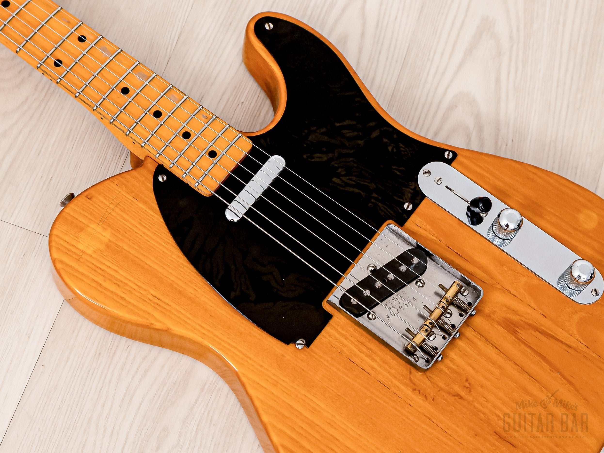 1987 Fender Order Made Telecaster ‘52 Vintage Reissue TL52-75 Butterscotch w/ USA Pickups, Japan MIJ Fujigen