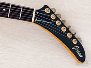 Greco EX-800C headstock front with Greco logo