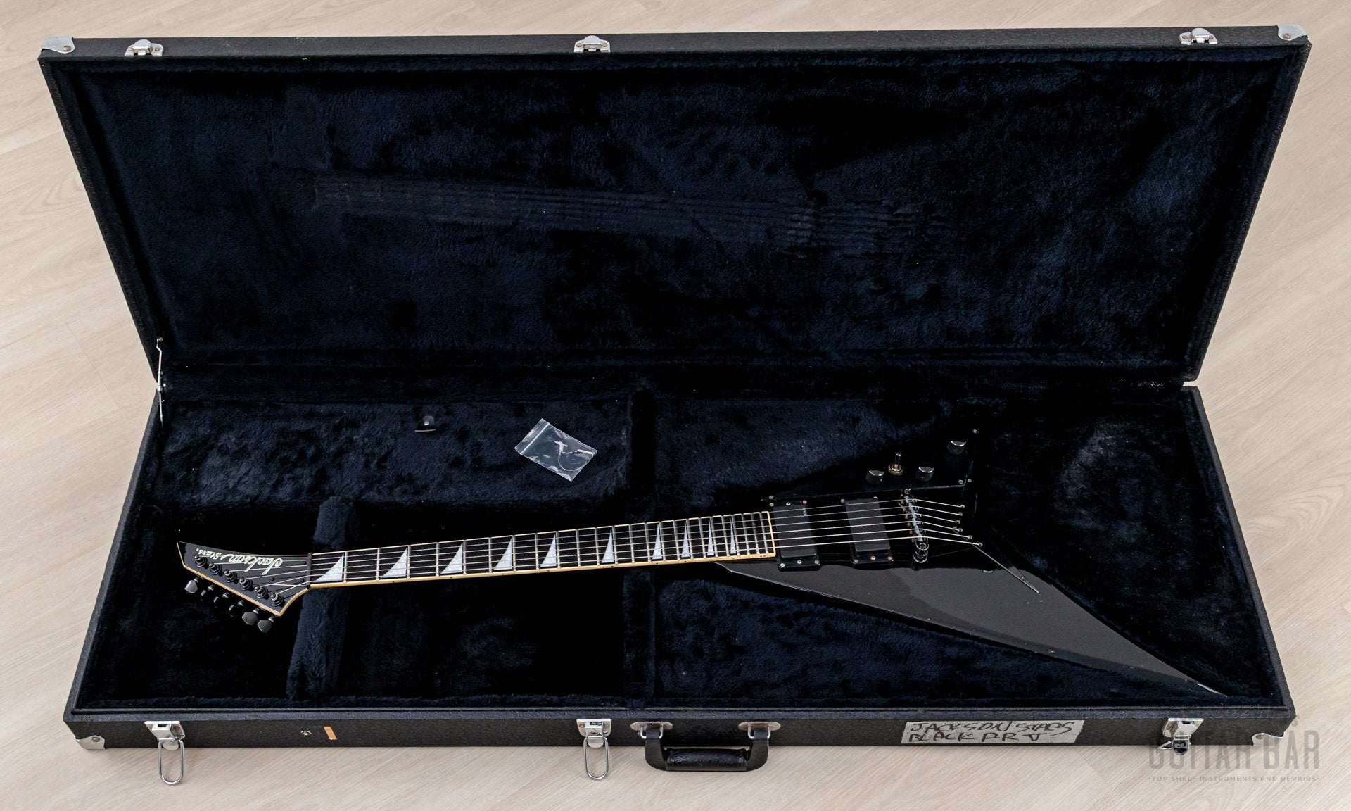 2006 Jackson Stars Randy Rhoads RR-J2BE Flying V Black w