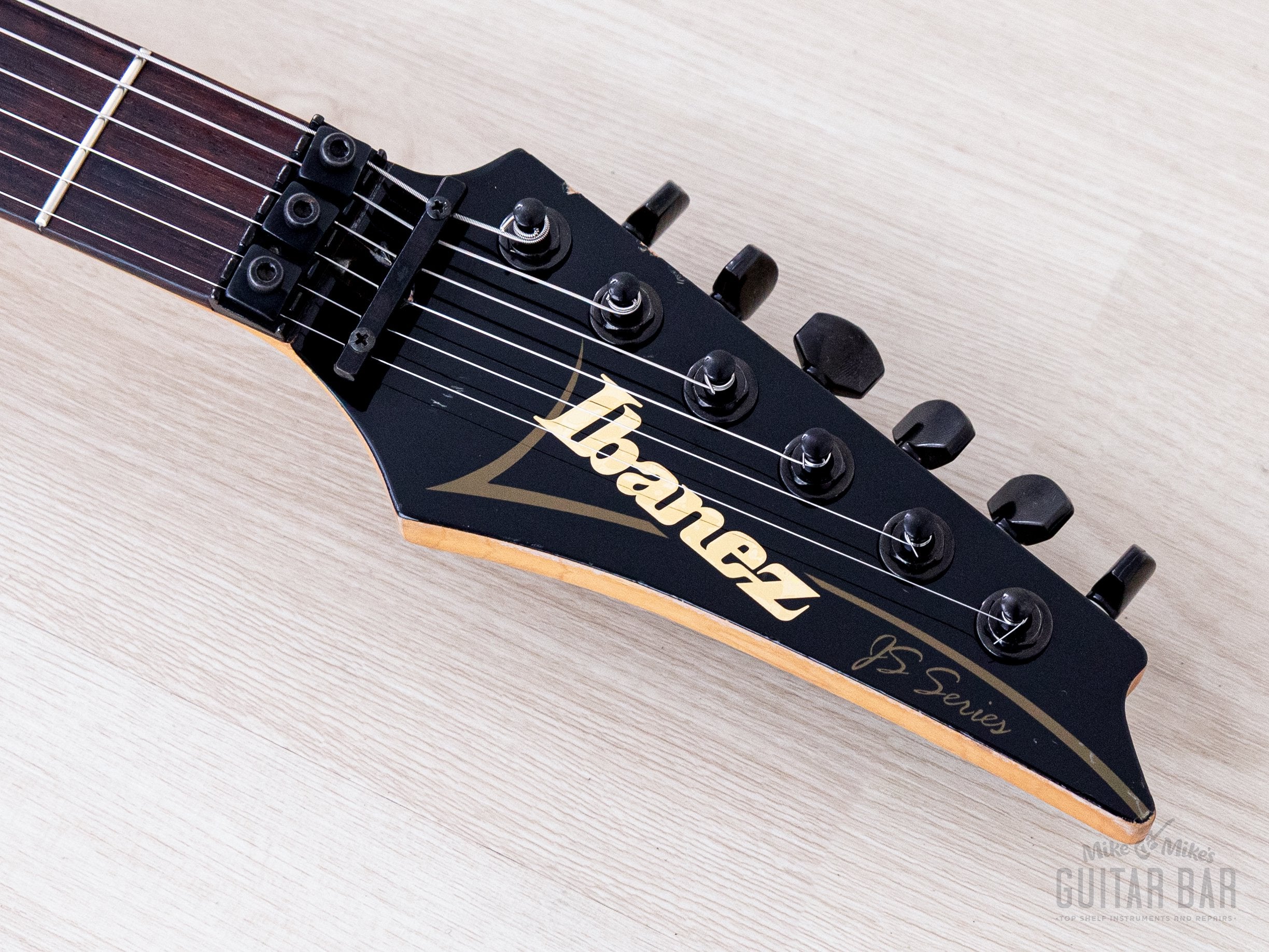 1997 Ibanez JS1000-BP Joe Satriani Signature Black Pearl HH w/ DiMarzi