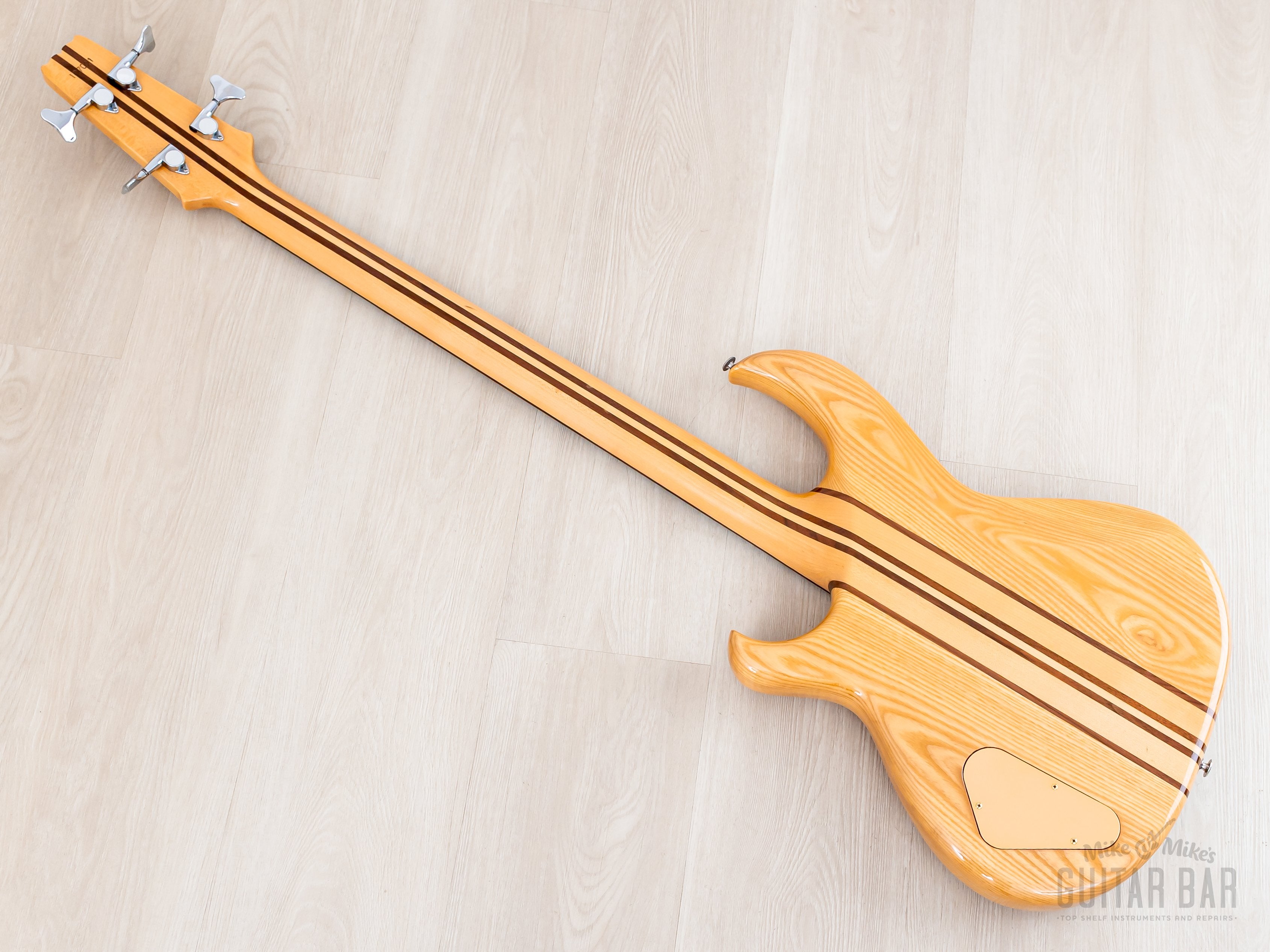 1981 Aria Pro II SB-700 Vintage Neck Through Bass Natural, Japan Matsu