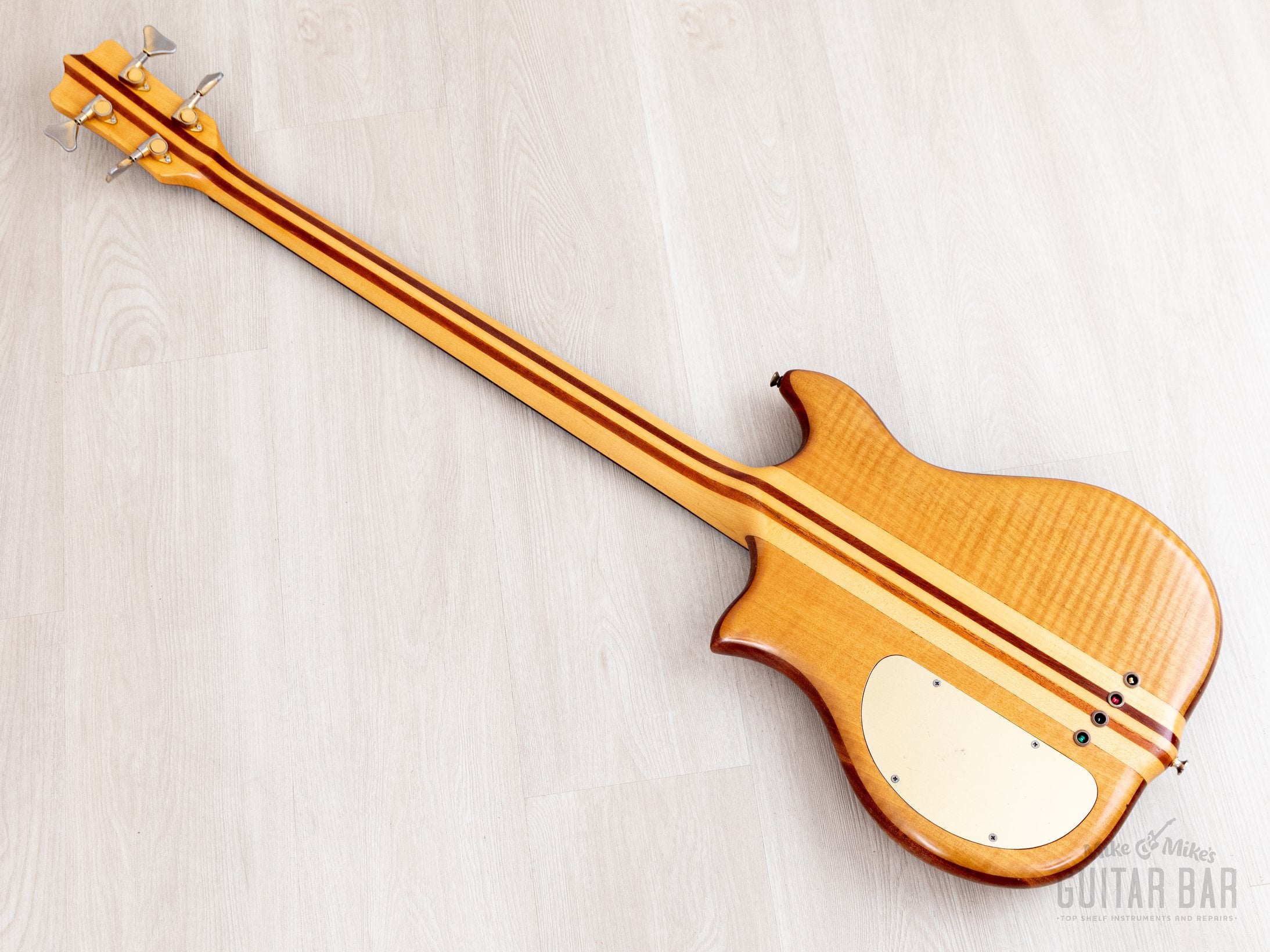 1980s Kawai FIIB Vintage Neck Through Bass Guitar w/ Active Electronic