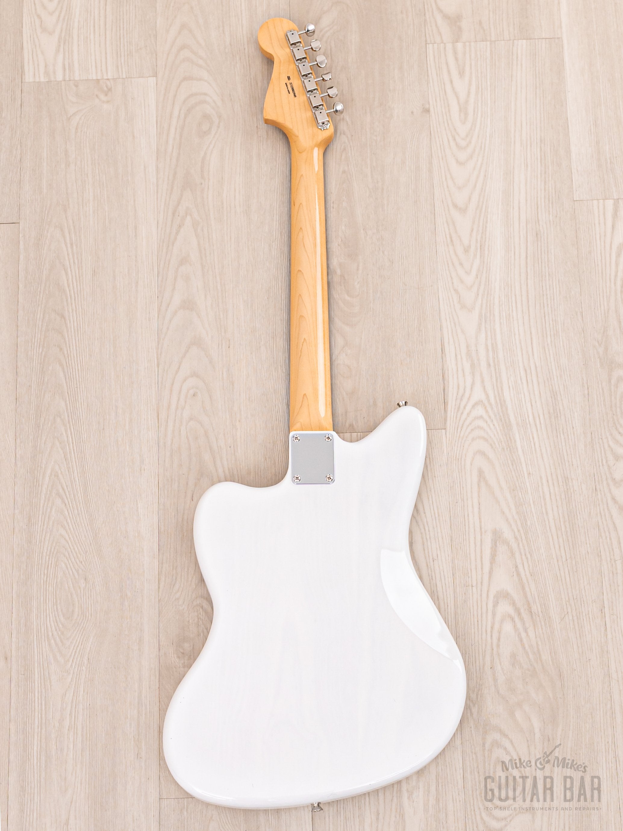 2025 Fender Heritage 60s Jazzmaster Gold Guard White Blonde Nitro Lacquer w/ Hangtags, Japan MIJ