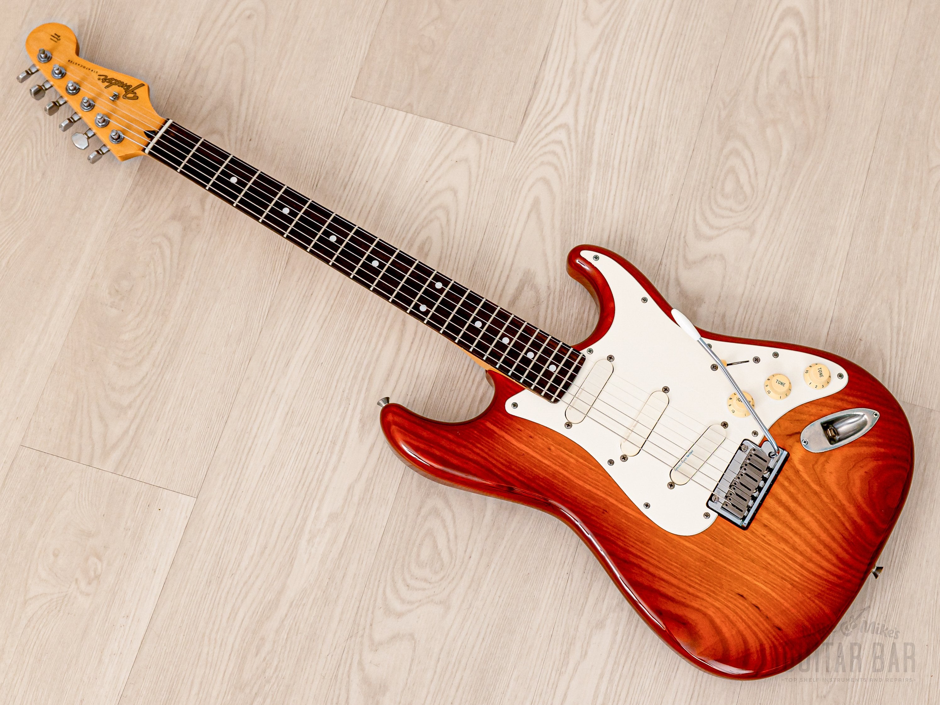 1991 Fender Pro Feel Series Stratocaster STR-850LS w/ USA Lace Sensor, Japan MIJ Fujigen