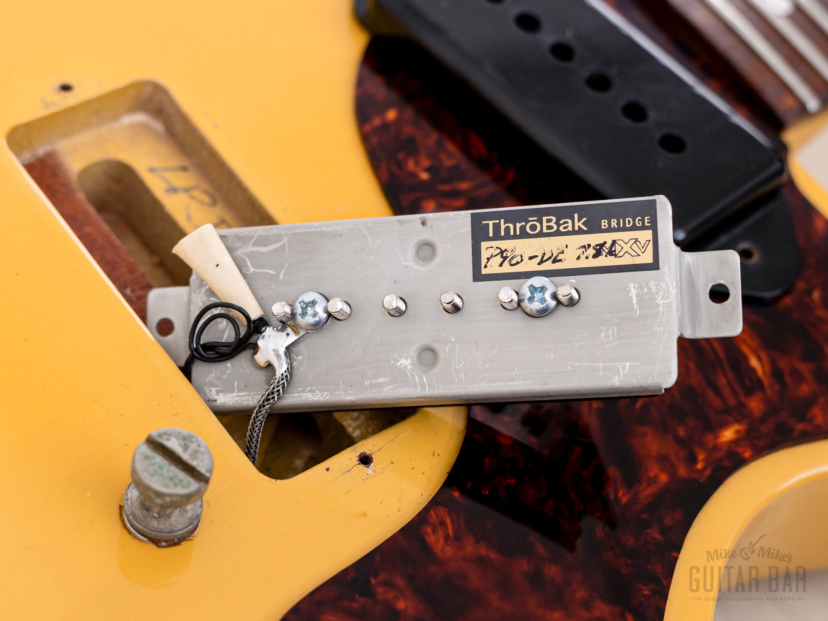 1996 Gibson Limited Edition Les Paul Junior Double Cut TV Yellow Yamano-Spec w/ ThroBak, Case