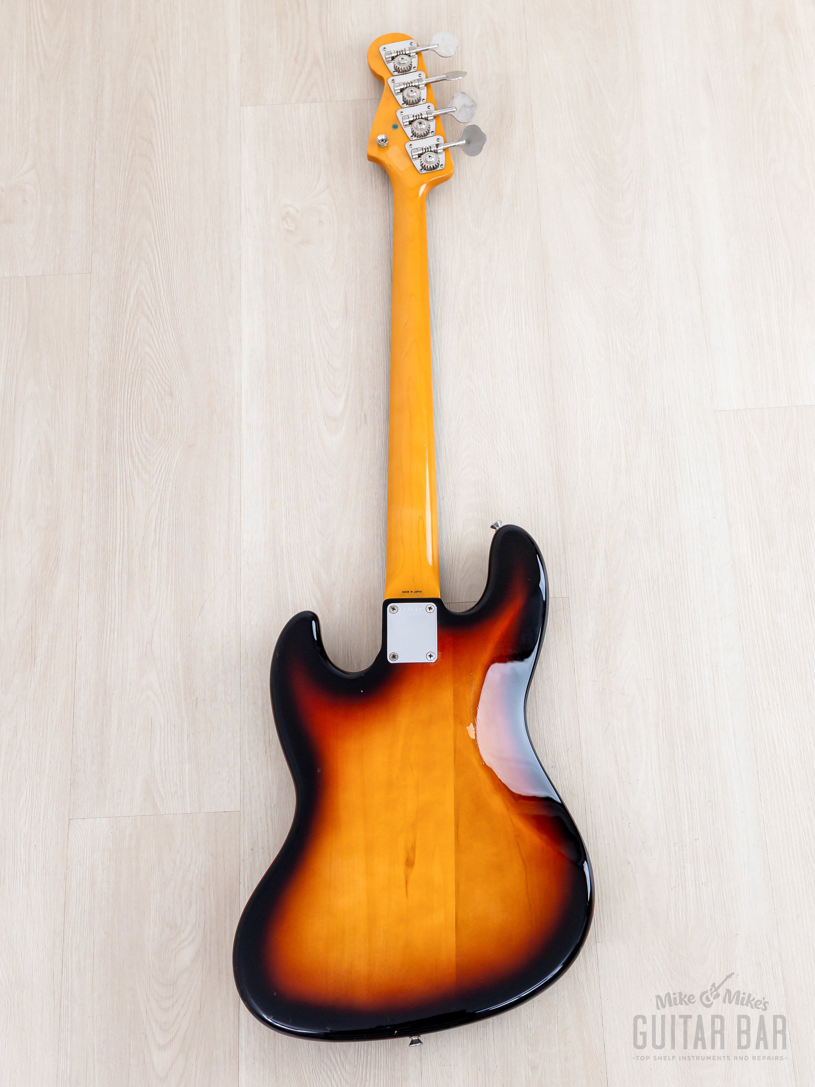 1988 Fender Jazz Bass '62 Vintage Reissue JB62-60 Sunburst, Japan MIJ