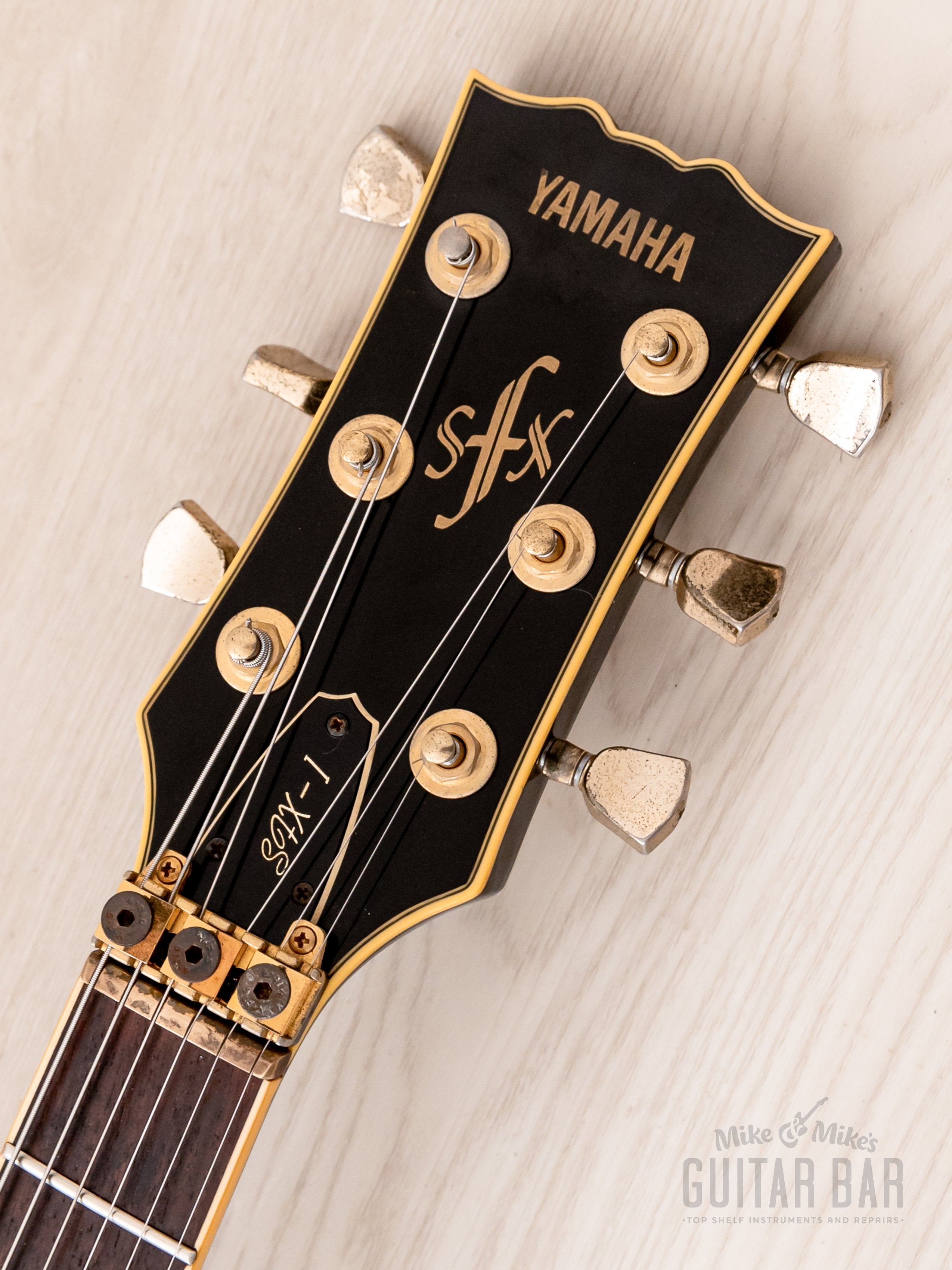 1986 Yamaha SFX-1 Super Flight Wine Red Sunburst w/ Hangtags, Kyoji Yamamoto Bow Wow