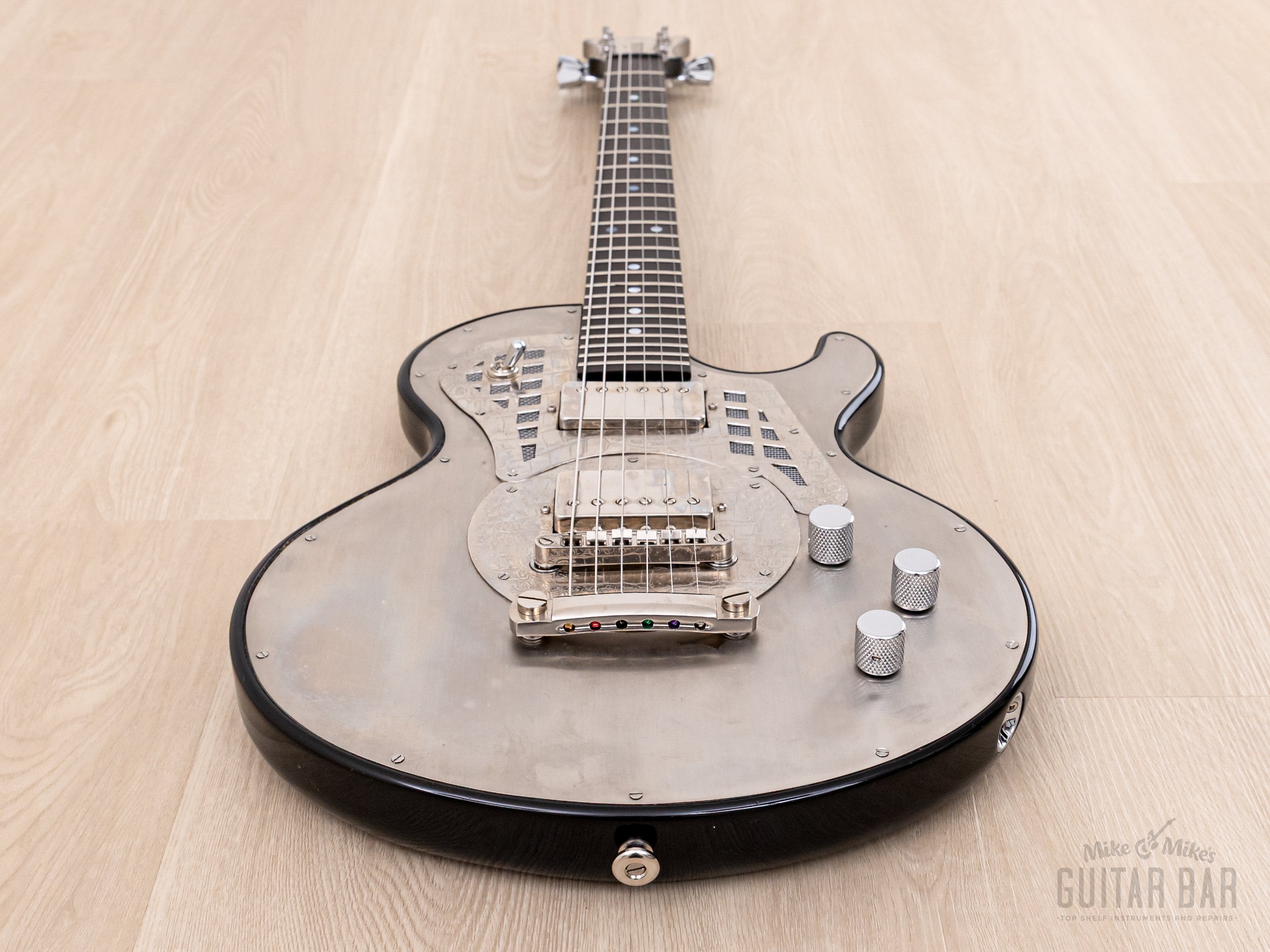 2003 James Trussart Brushed Steeltop One-Off, Harmonic Design Pickups & Custom Wiring w/ Case
