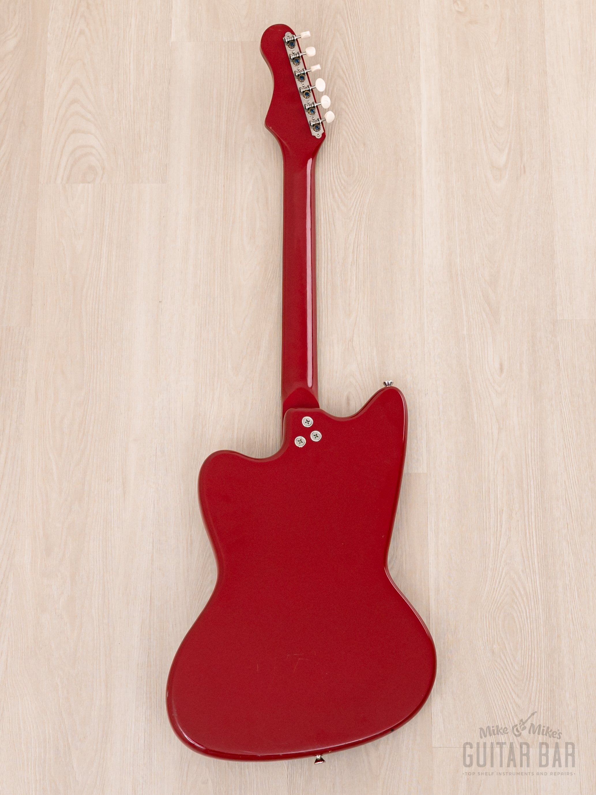1967 Silvertone 1488 Silhouette Vintage Guitar DeArmond Red Foils, Harmony USA