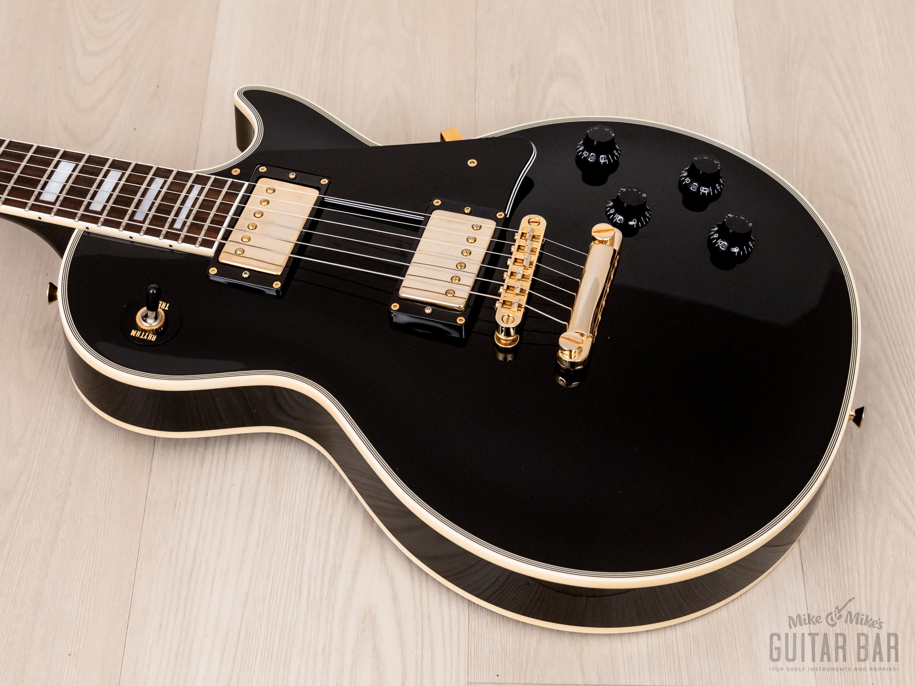 2009 Burny RLC-85 Custom Black Beauty Mahogany Top w/ Hangtags, Japan Fernandes