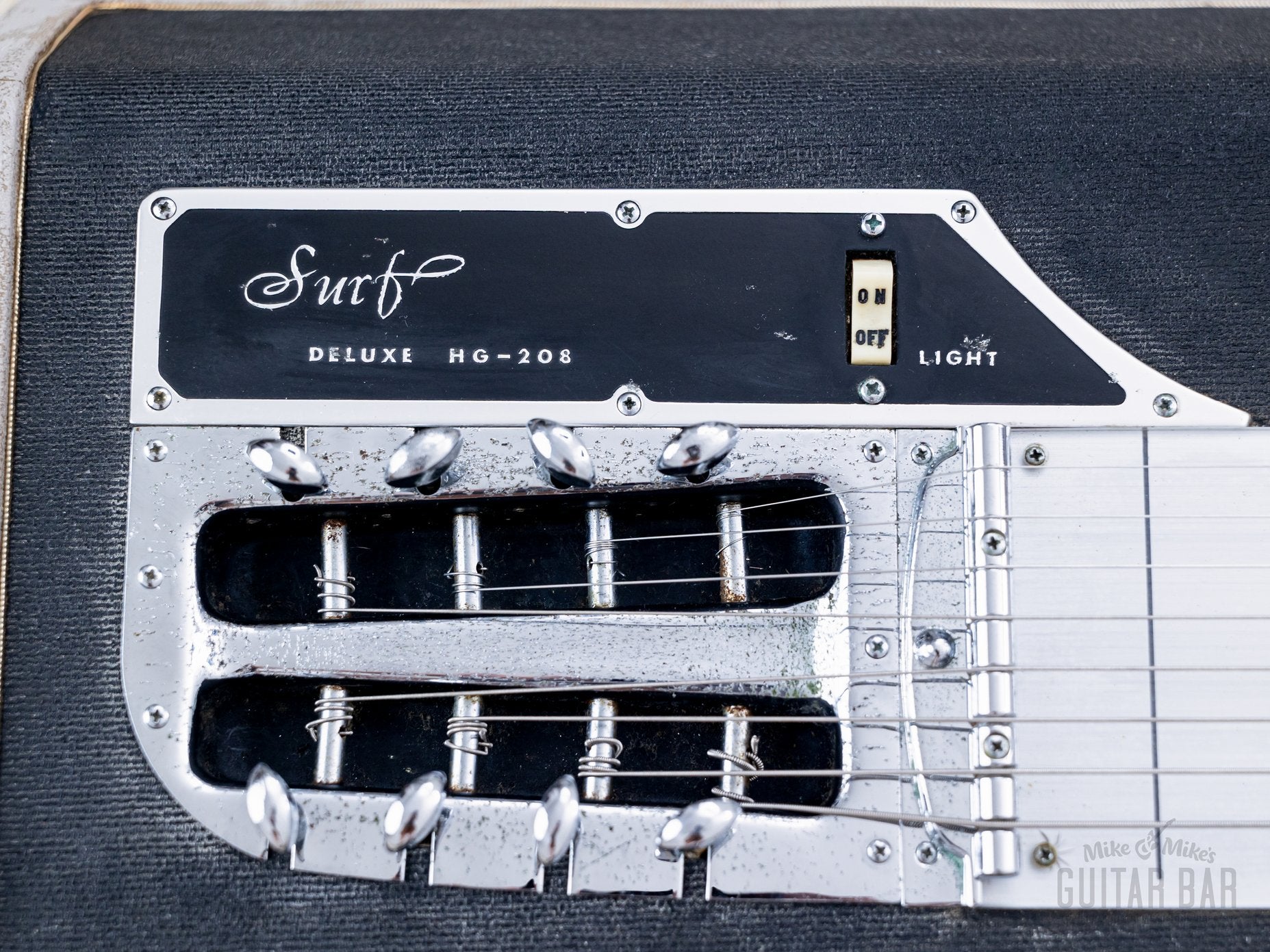 1967 Guyatone Surf Deluxe HG-208 Vintage 8-String Lap Steel w/ Active