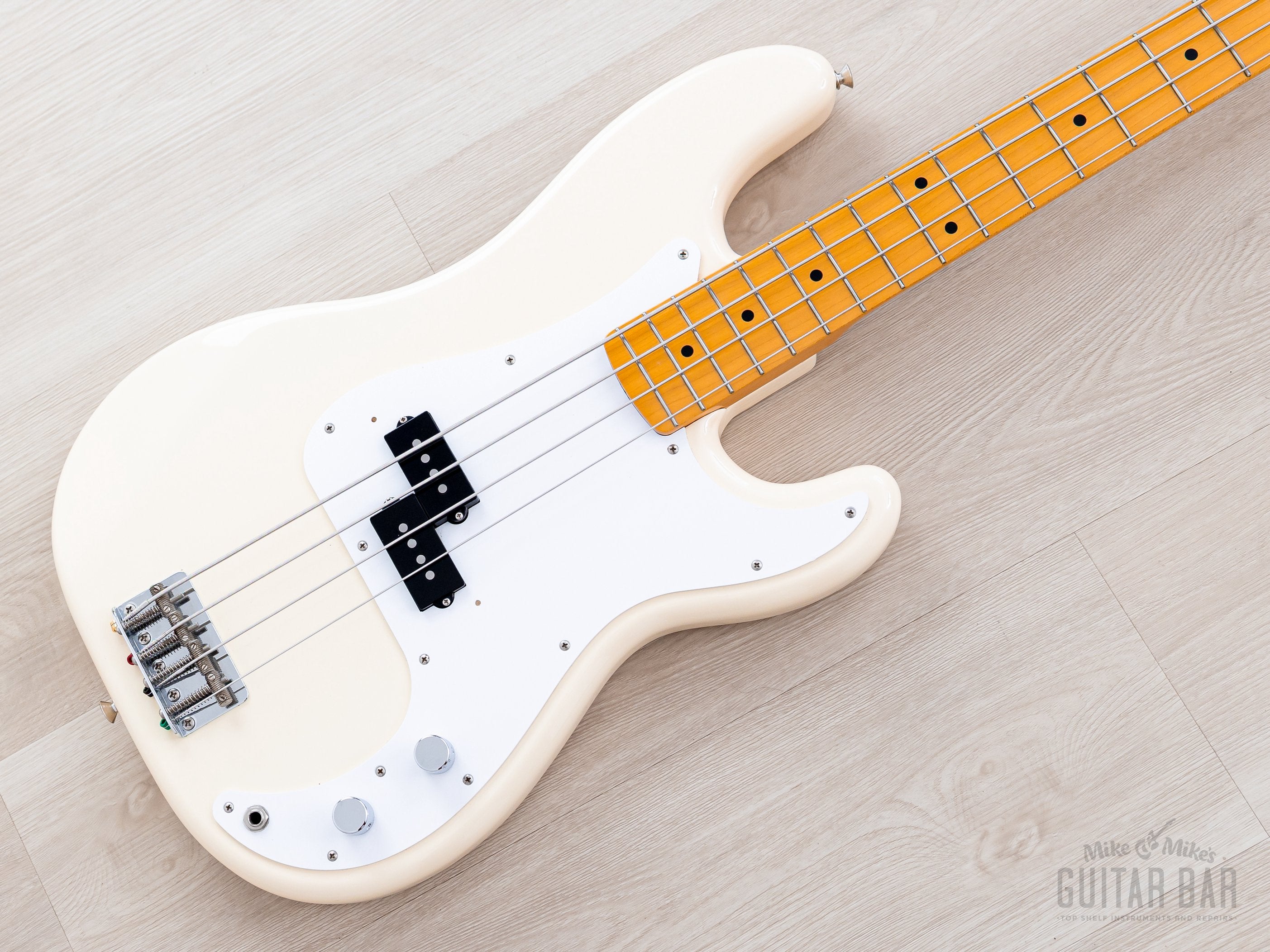 2013 Fender Precision Bass '57 Vintage Reissue PB57-US Olympic White w