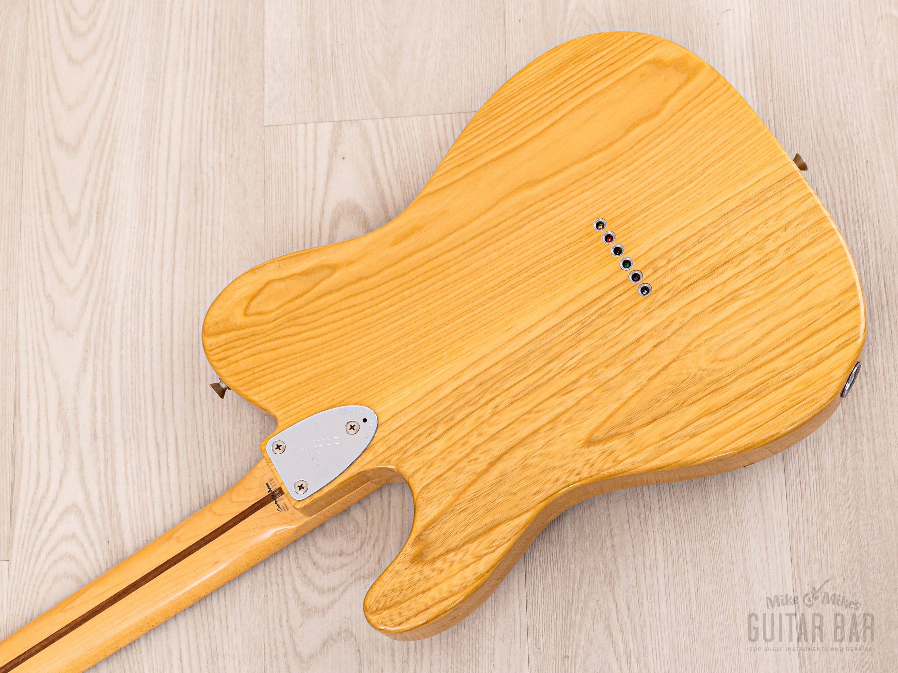 2002 Fender Telecaster Thinline ‘72 Vintage Reissue TN72-85 Natural w/ Wide Range, Japan CIJ