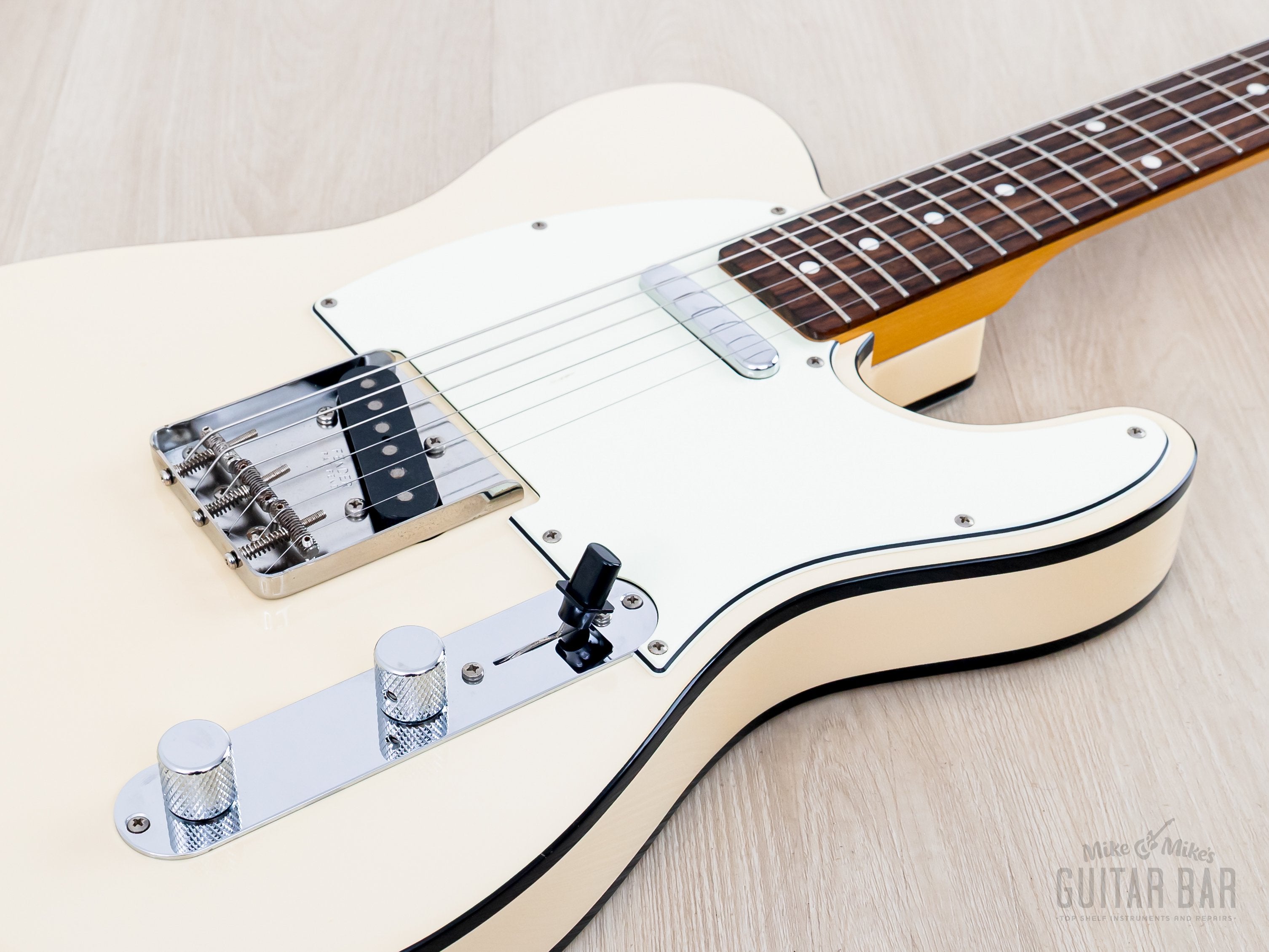 2014 Fender Telecaster Custom '62 Vintage Reissue TL62B Olympic White,
