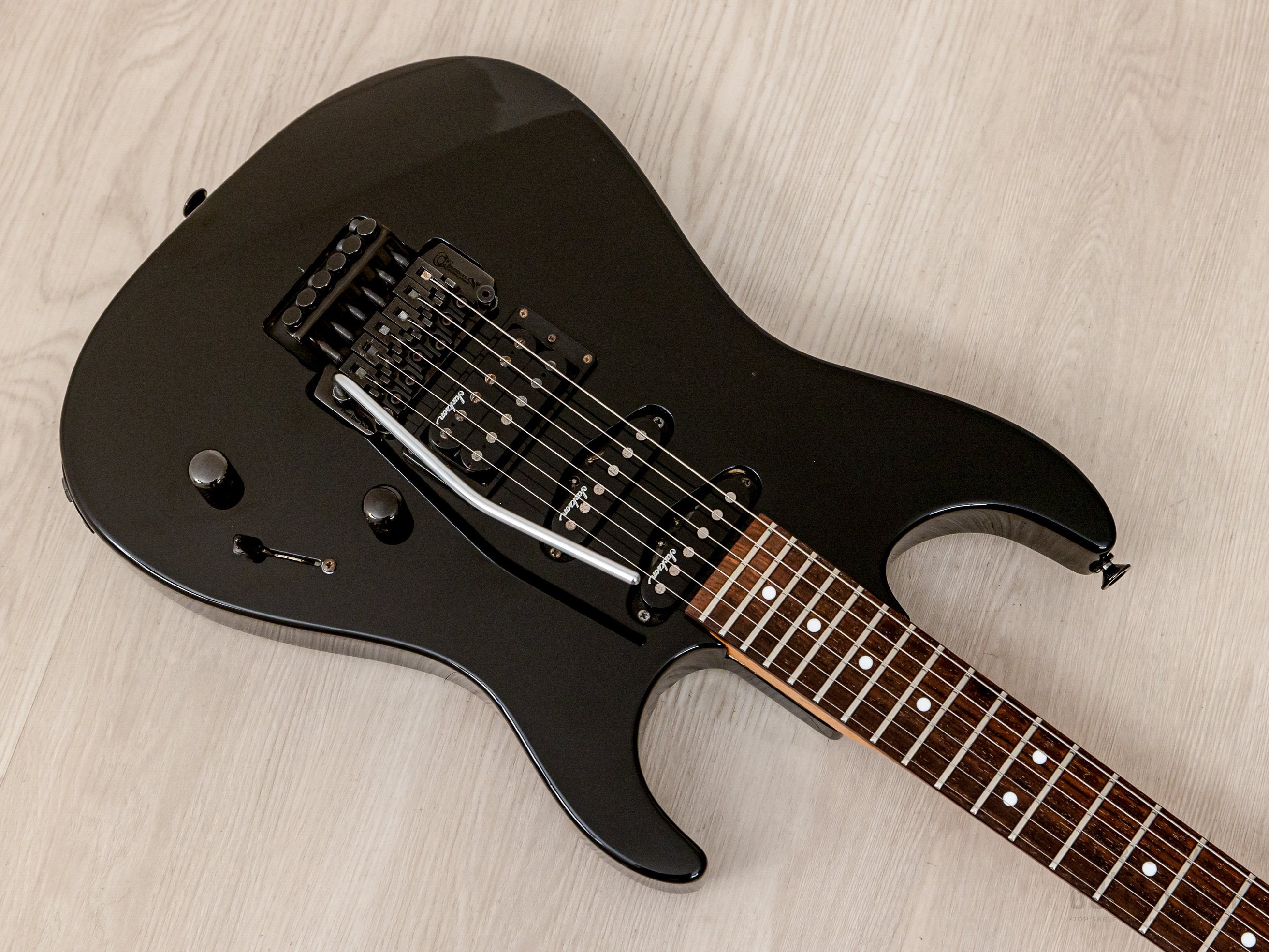 1990 Charvel Jackson DK-065-SSH Vintage Superstrat Black