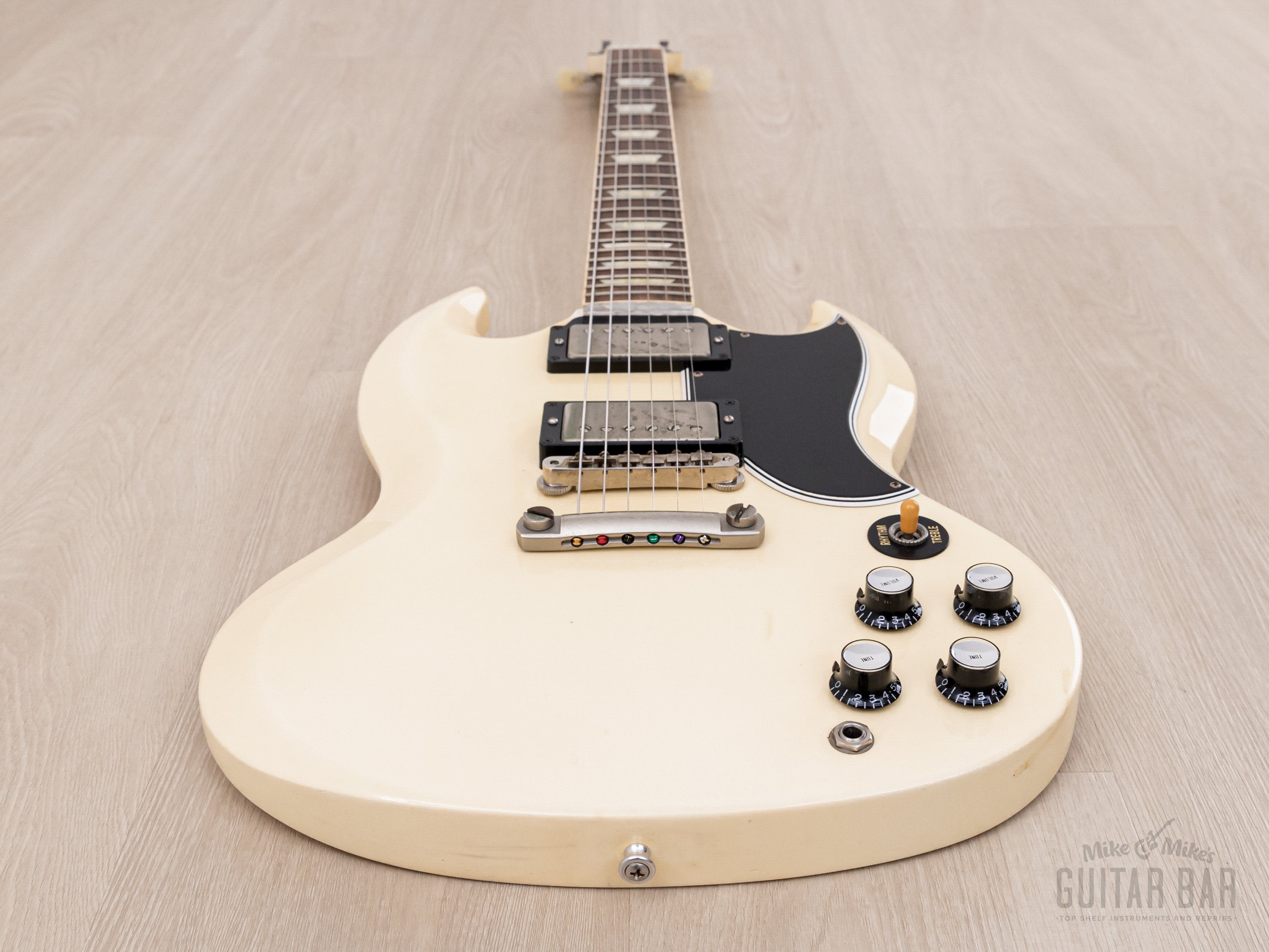 2014 Gibson Custom Shop Historic ‘61 Les Paul SG Standard VOS Polaris White w/ CustomBucker PAFs, COA, Case & Tags