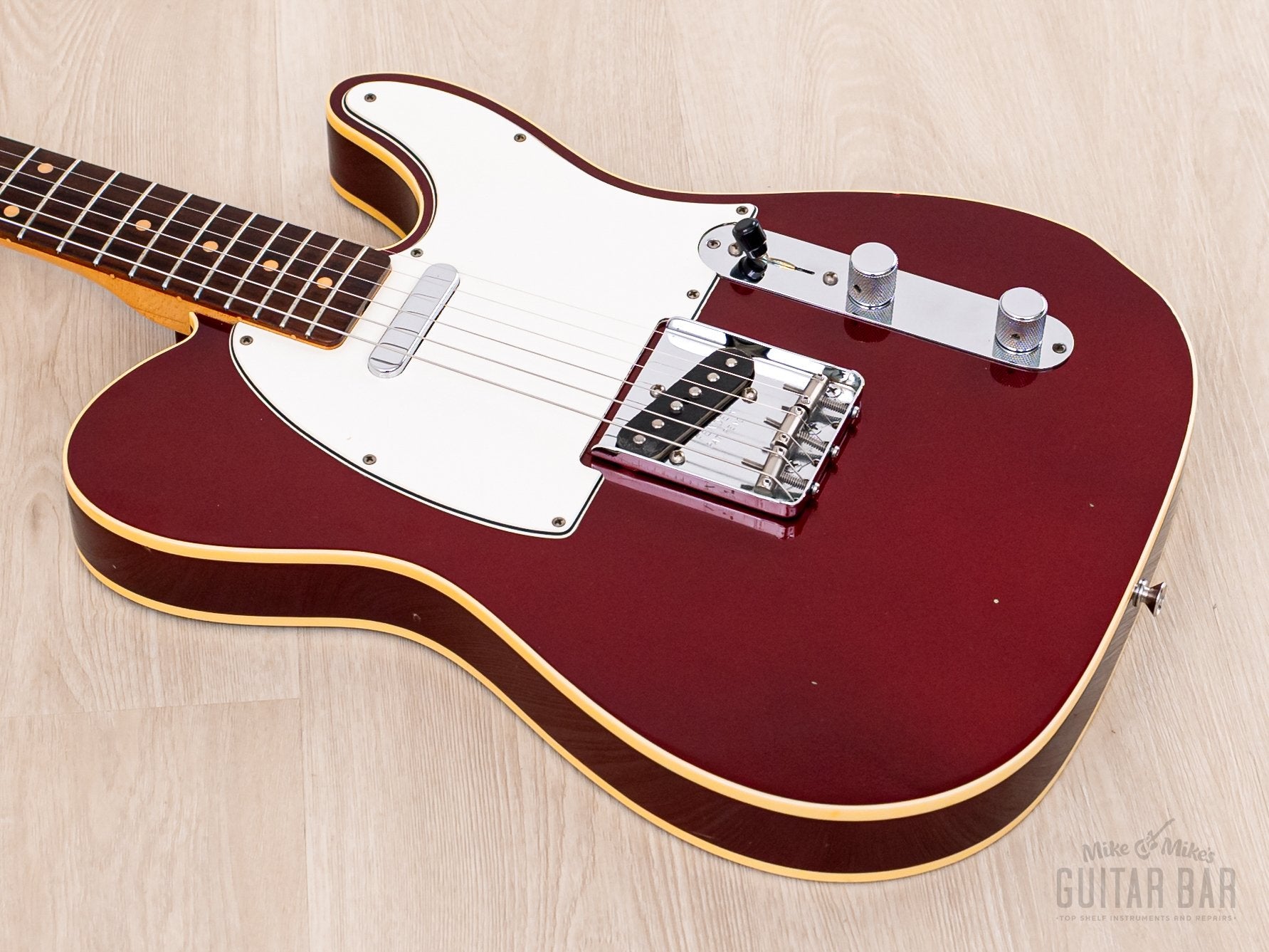2003 Fender Custom Shop 1960 Telecaster Custom Time Machine Series NOS Candy Apple Red w/ COA, Case, Tags