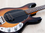 StingRay Sunburst body, oval pickguard and humbucker close-up