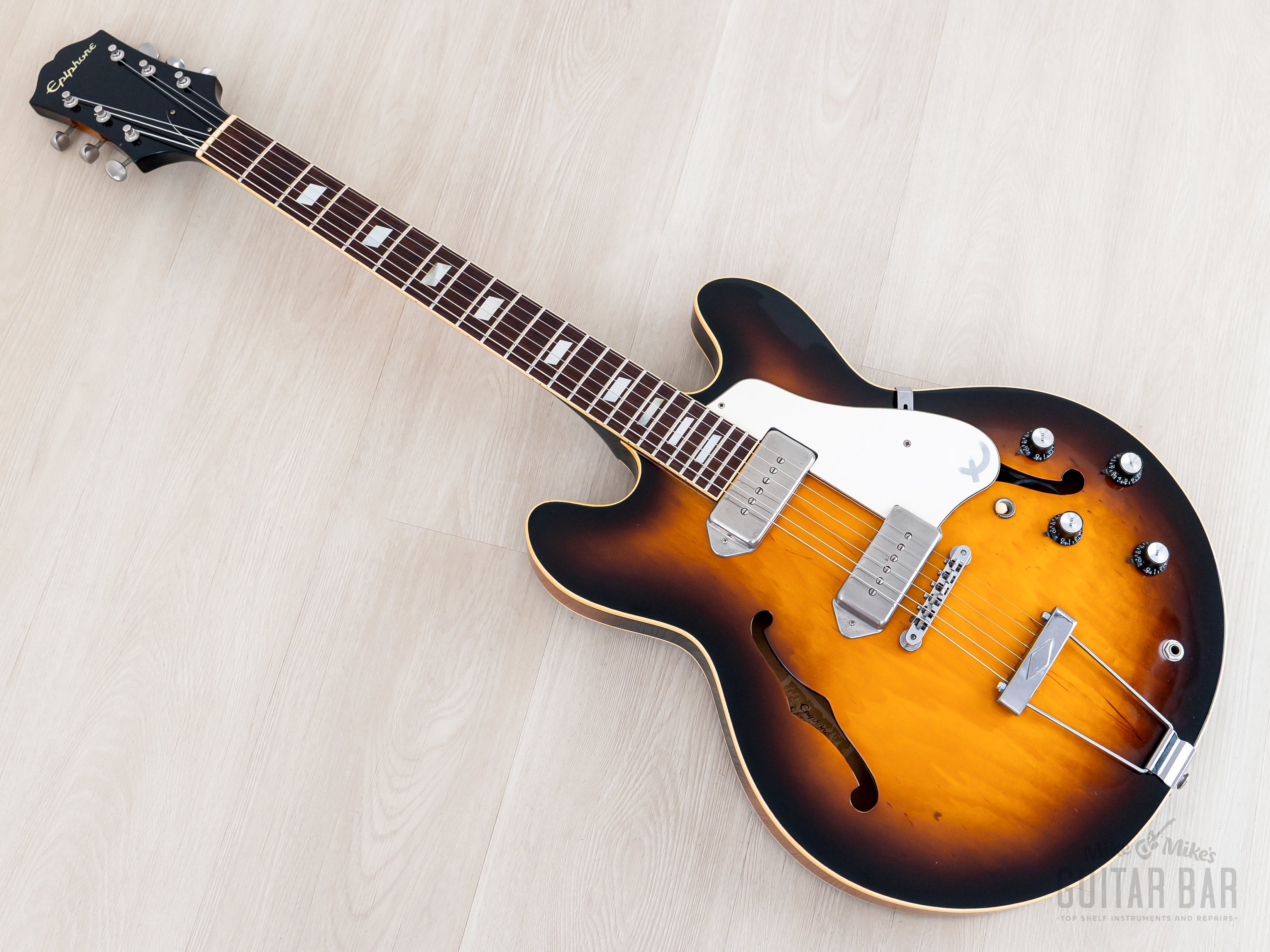 1984 Epiphone Casino Vintage Guitar Sunburst Short Headstock '62-Spec,