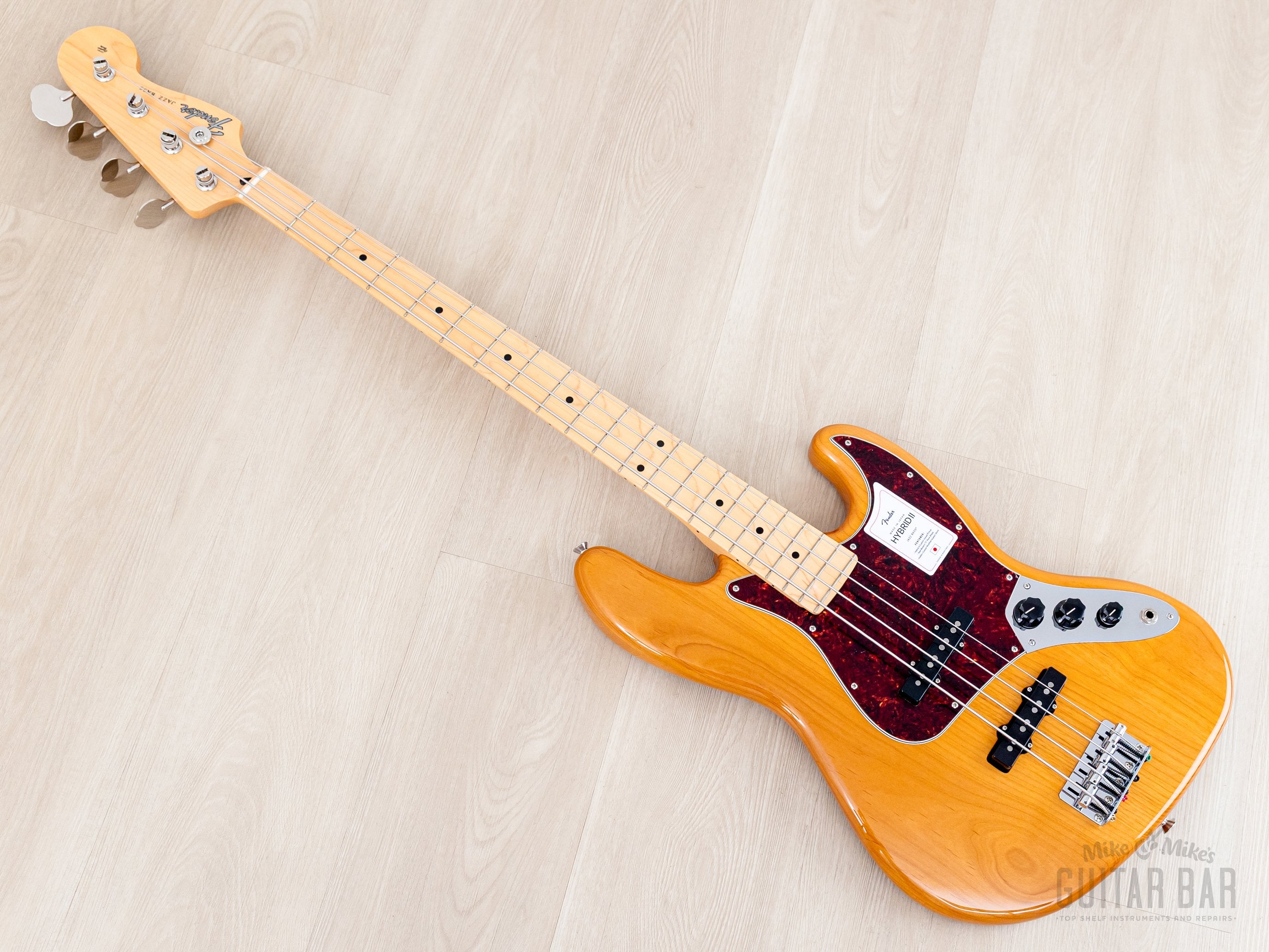 2024 Fender Hybrid II Jazz Bass Vintage Natural, Japan MIJ