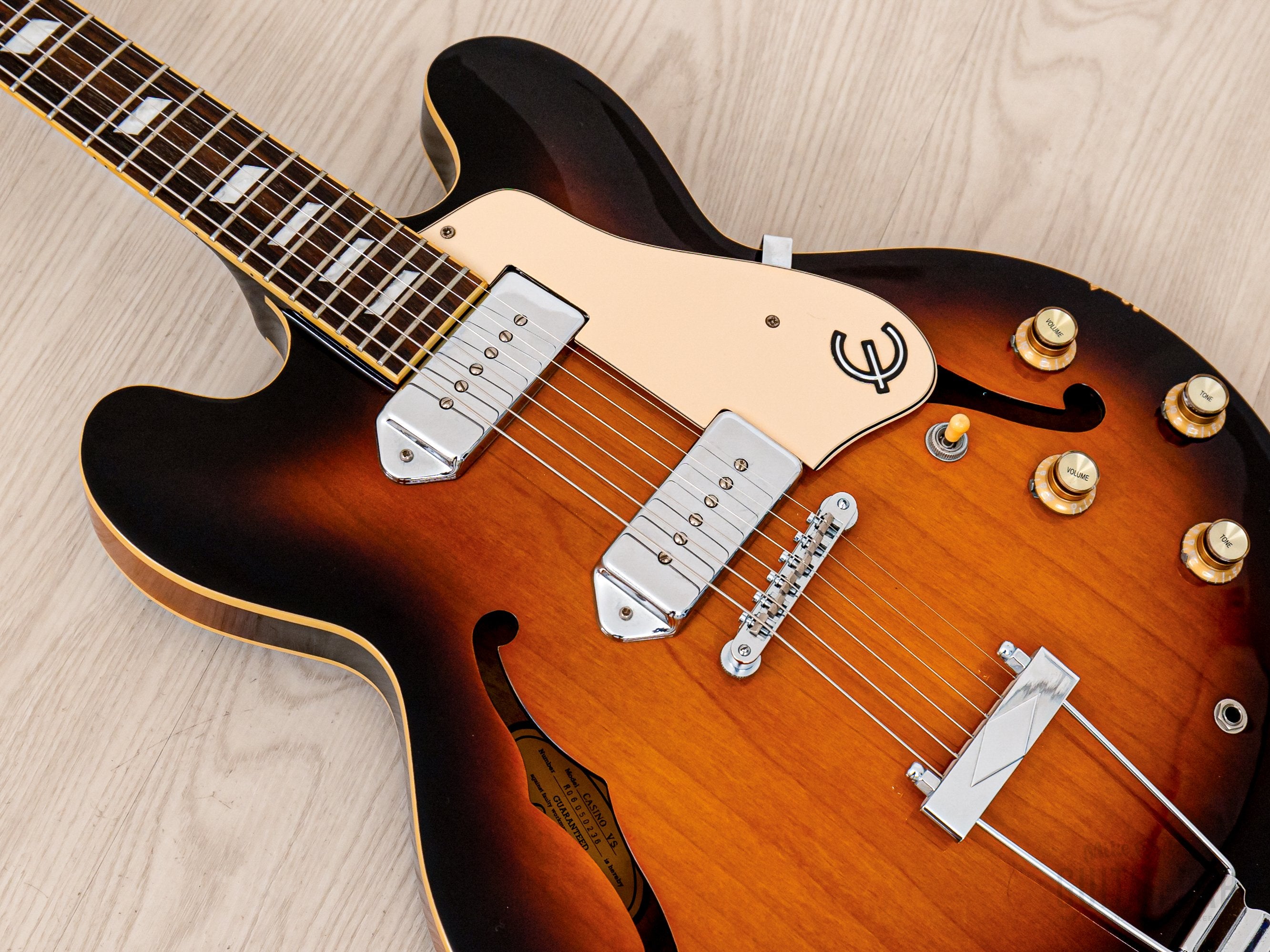 2006 Epiphone Casino Vintage Sunburst w/ Case