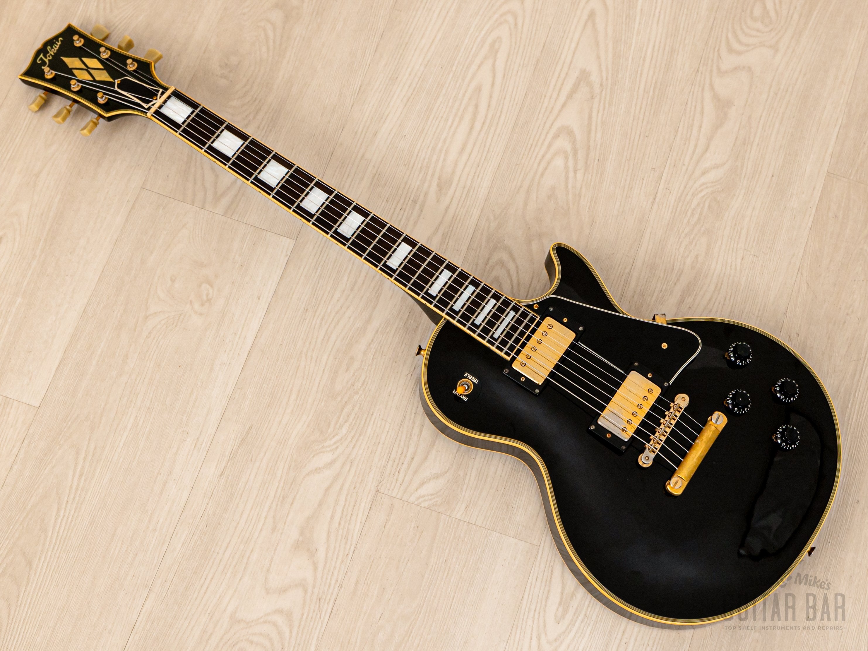 1984 Tokai Love Rock TLC60 Custom Black Beauty, '50s Spec w/ Mahogany Top,  Japan